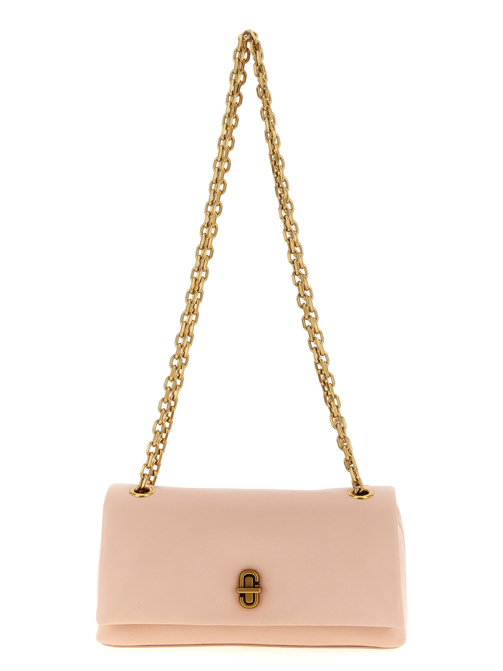 Marc Jacobs The Dual Chain Wallet Shoulder Bag In Neutral