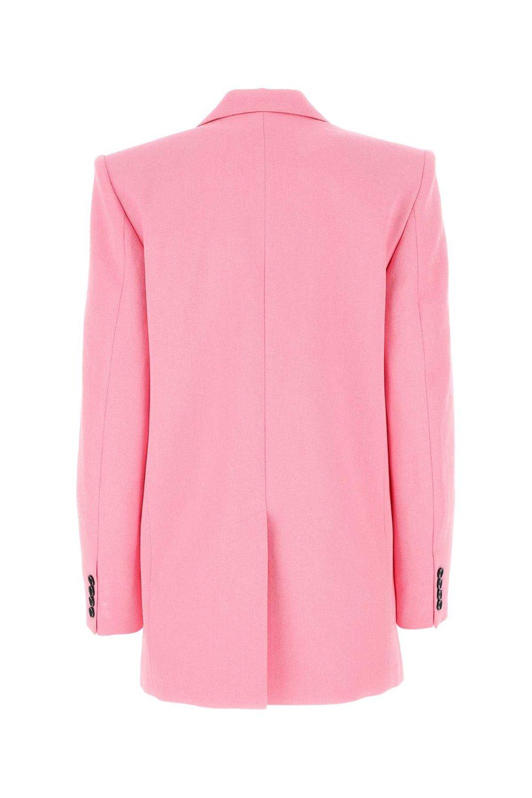 Shop Isabel Marant Double-breasted Buttoned Blazer In Pink