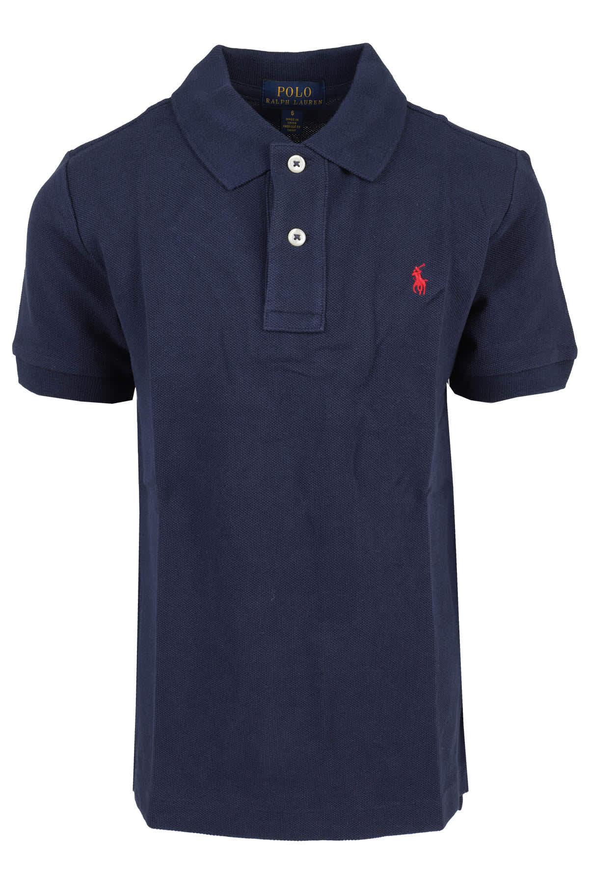 Shop Polo Ralph Lauren Polo Shirt In Navy