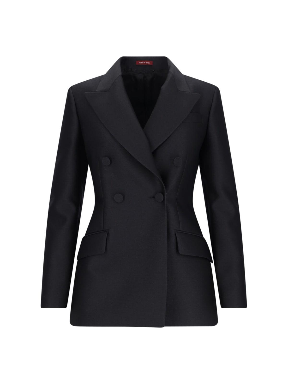Gucci Double-breasted Wool And Silk Jacket
