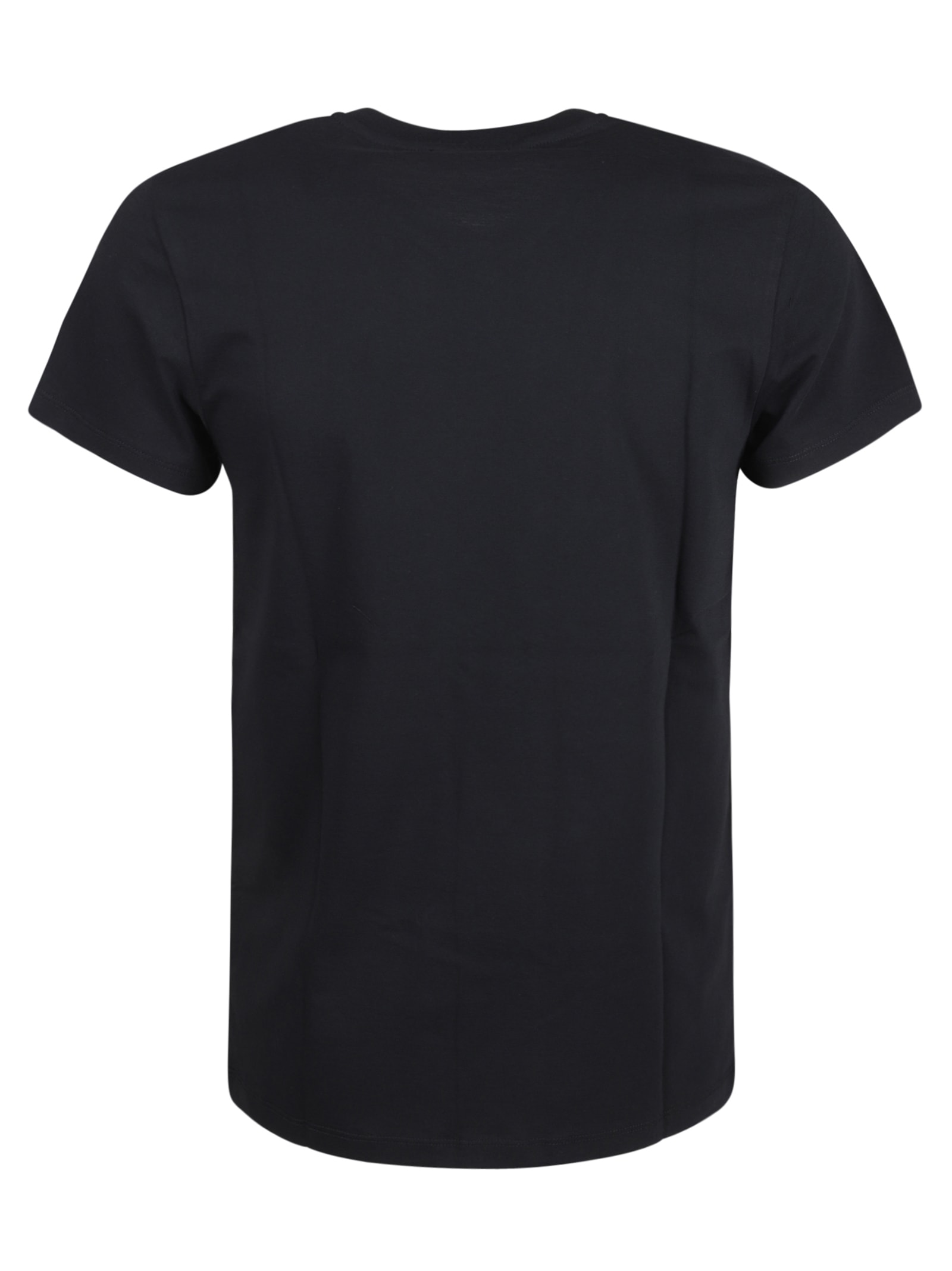 Shop Jil Sander V-neck T-shirt In Night Blue