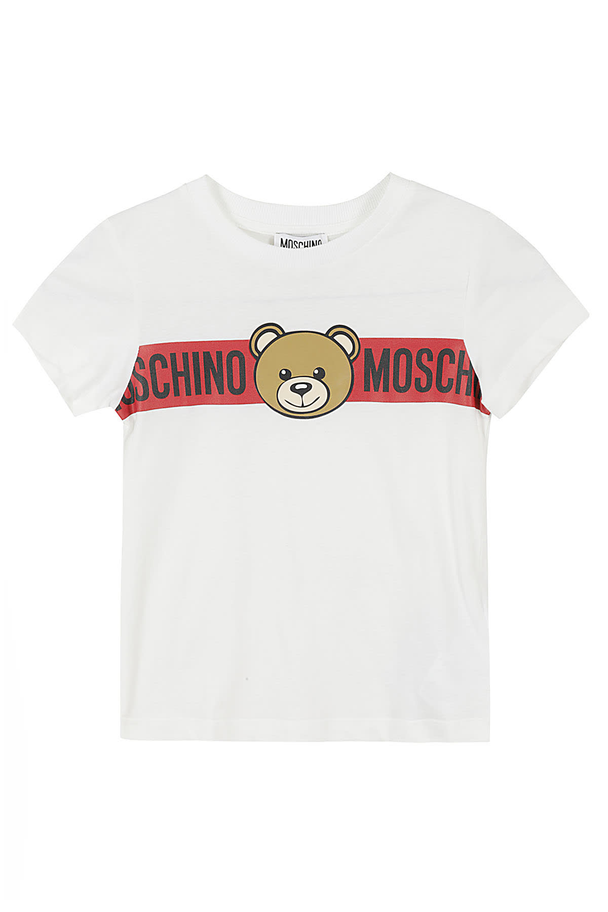 Shop Moschino Tshirt In White