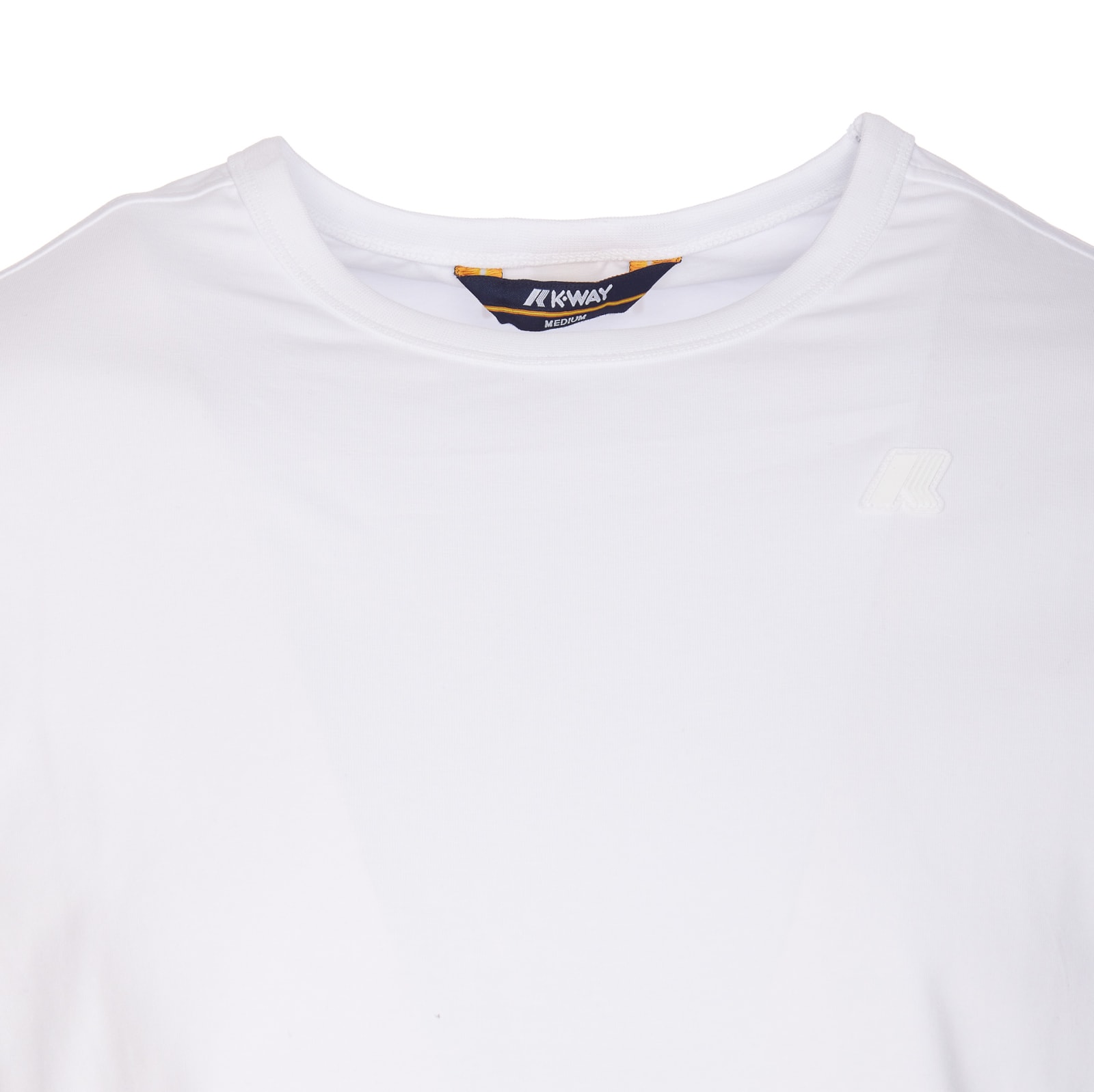 Shop K-way Adame Logo T-shirt In White