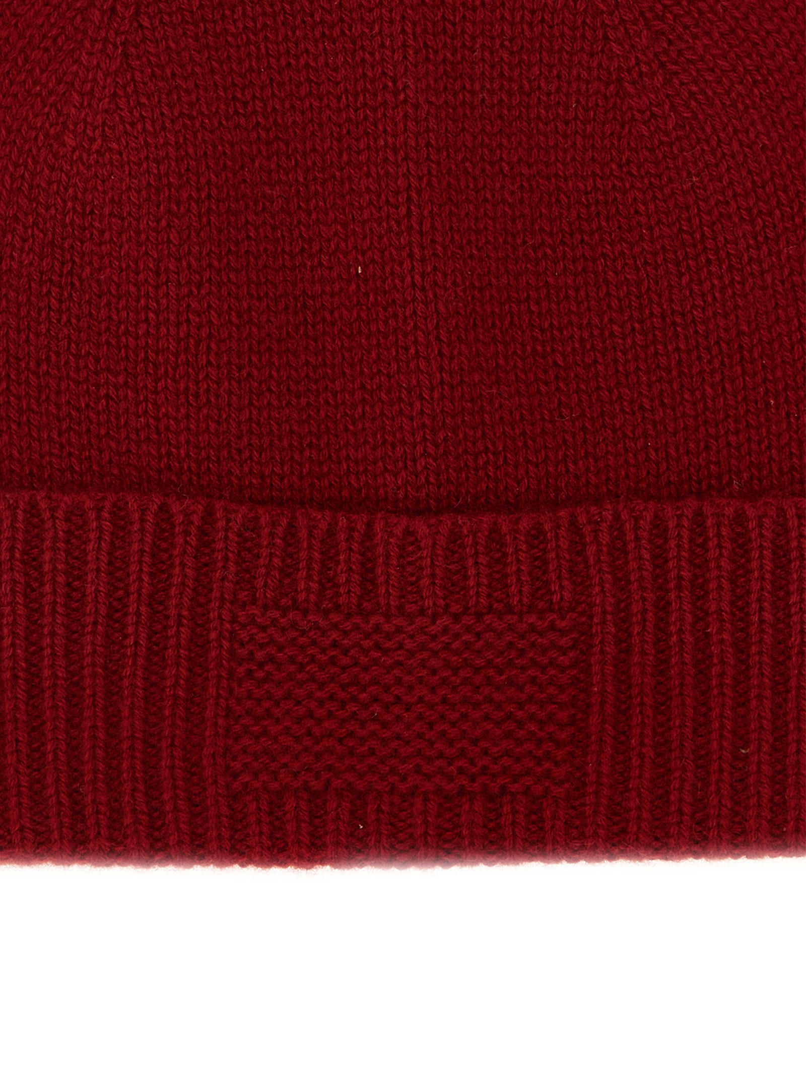 Guest In Residence Rib Cuff Cap In Red