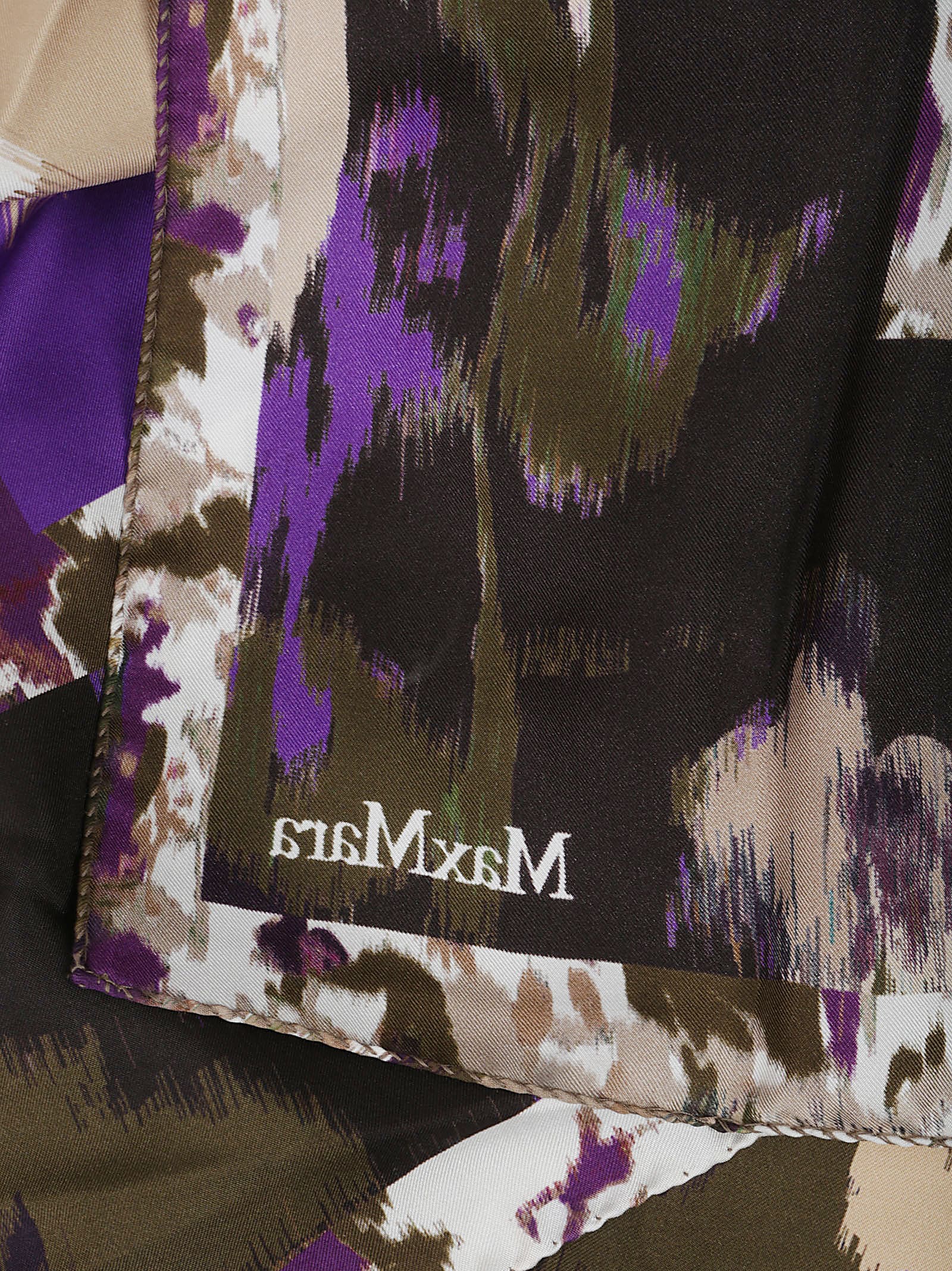 Max Mara Carre90w Foulard In Multi