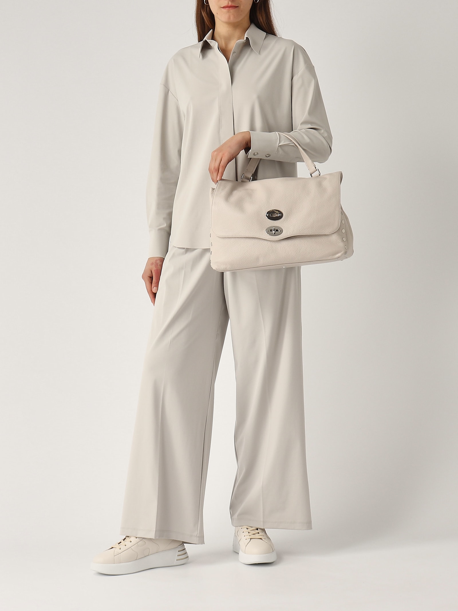 Max Mara Lepanto Shirt In Ghiaccio