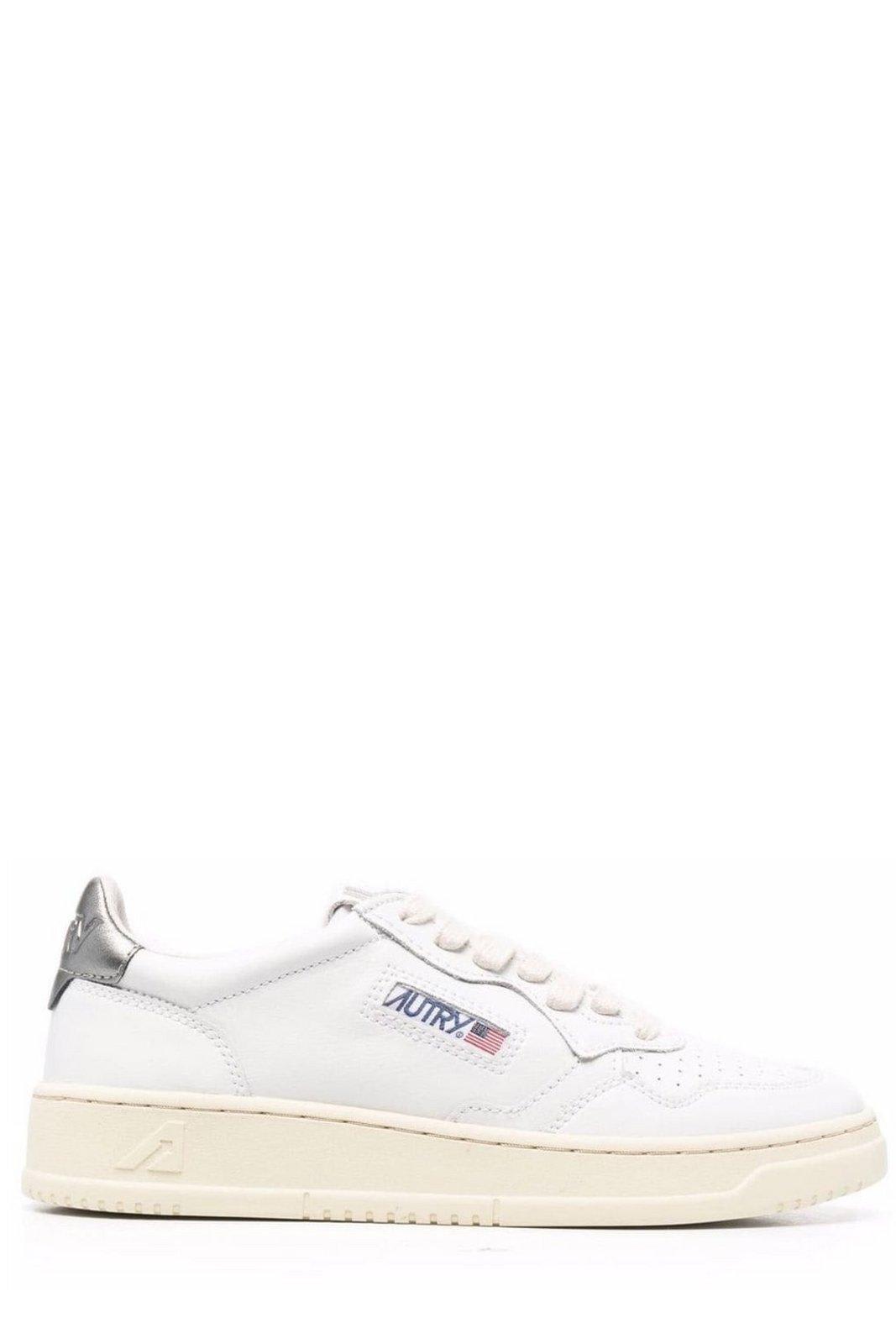 Shop Autry Logo Patch Low-top Sneakers