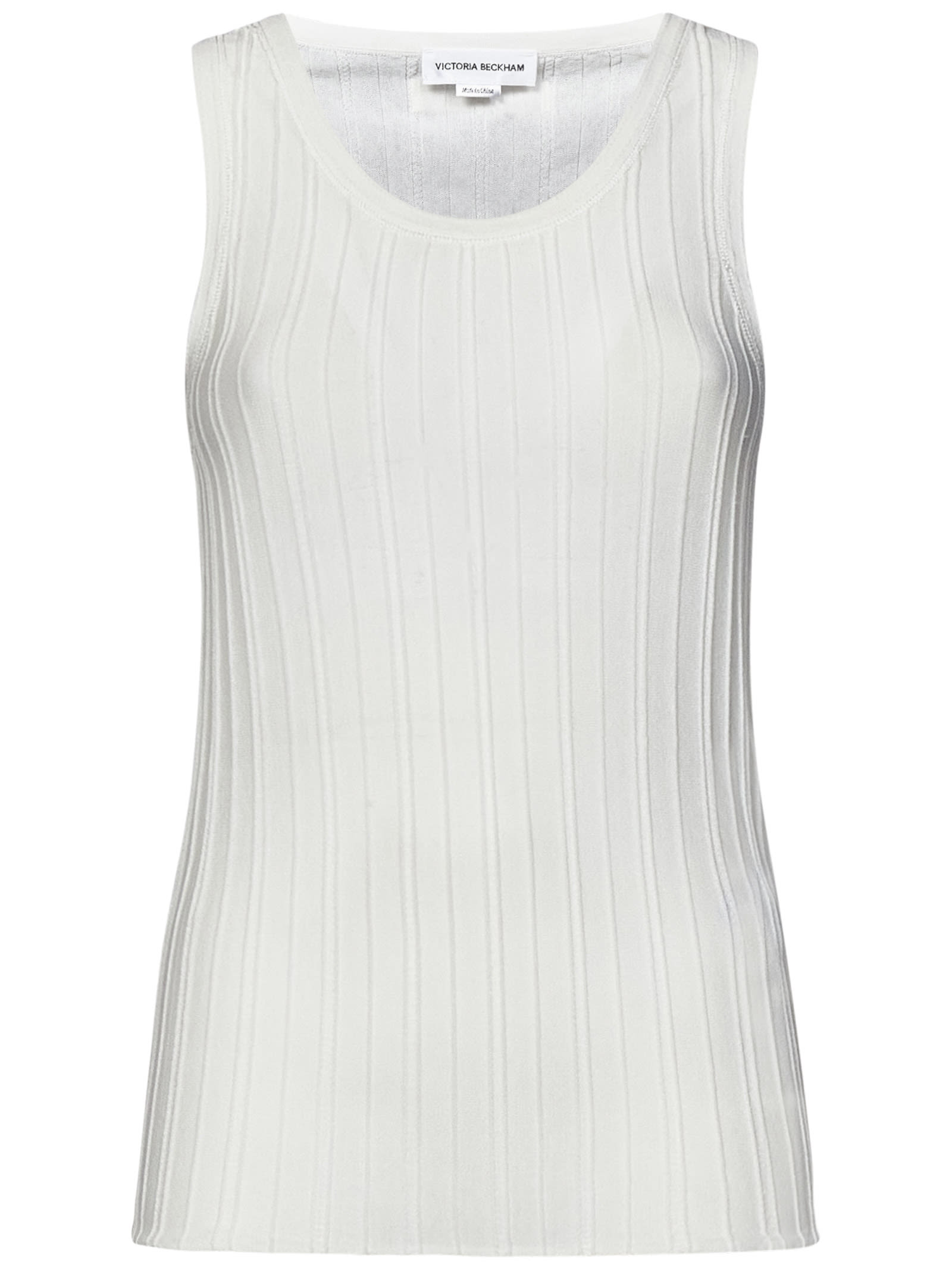 VICTORIA BECKHAM FINE KNIT TANK TOP