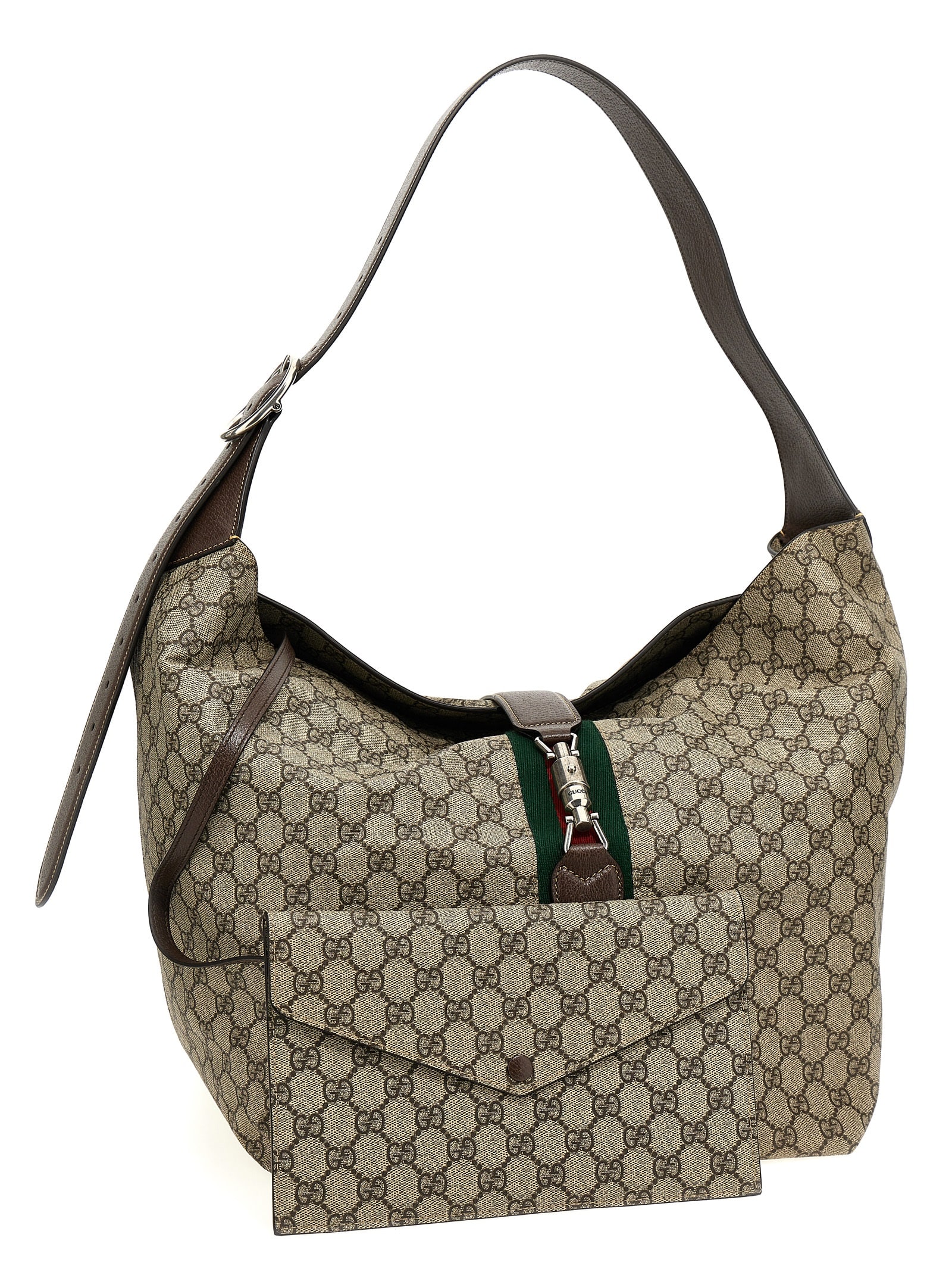 Shop Gucci Jackie 1961 Shoulder Bag In Multicolor