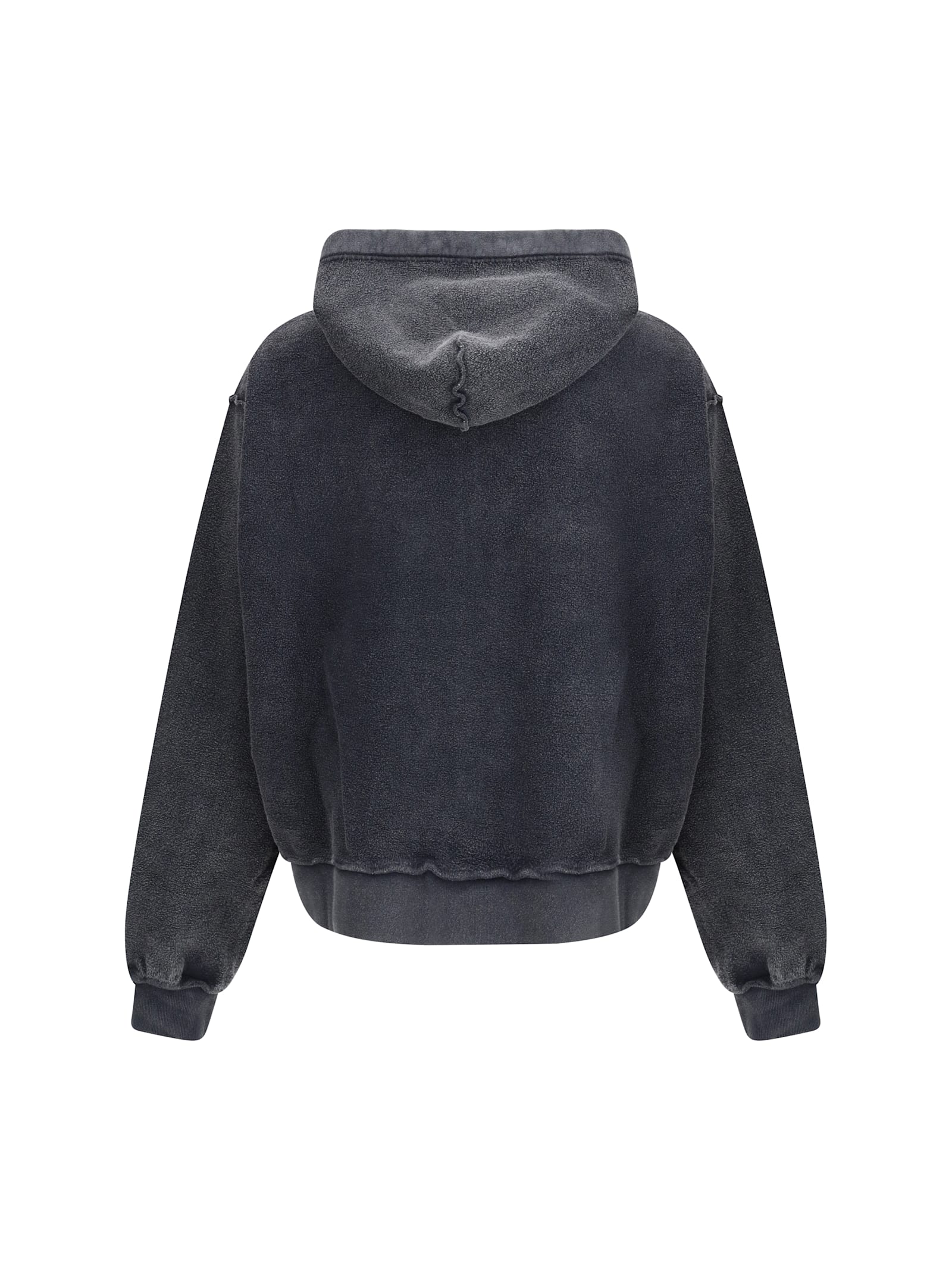 Balenciaga Men Inside-out 3b Sports Icon Zip Hoodie In Blue