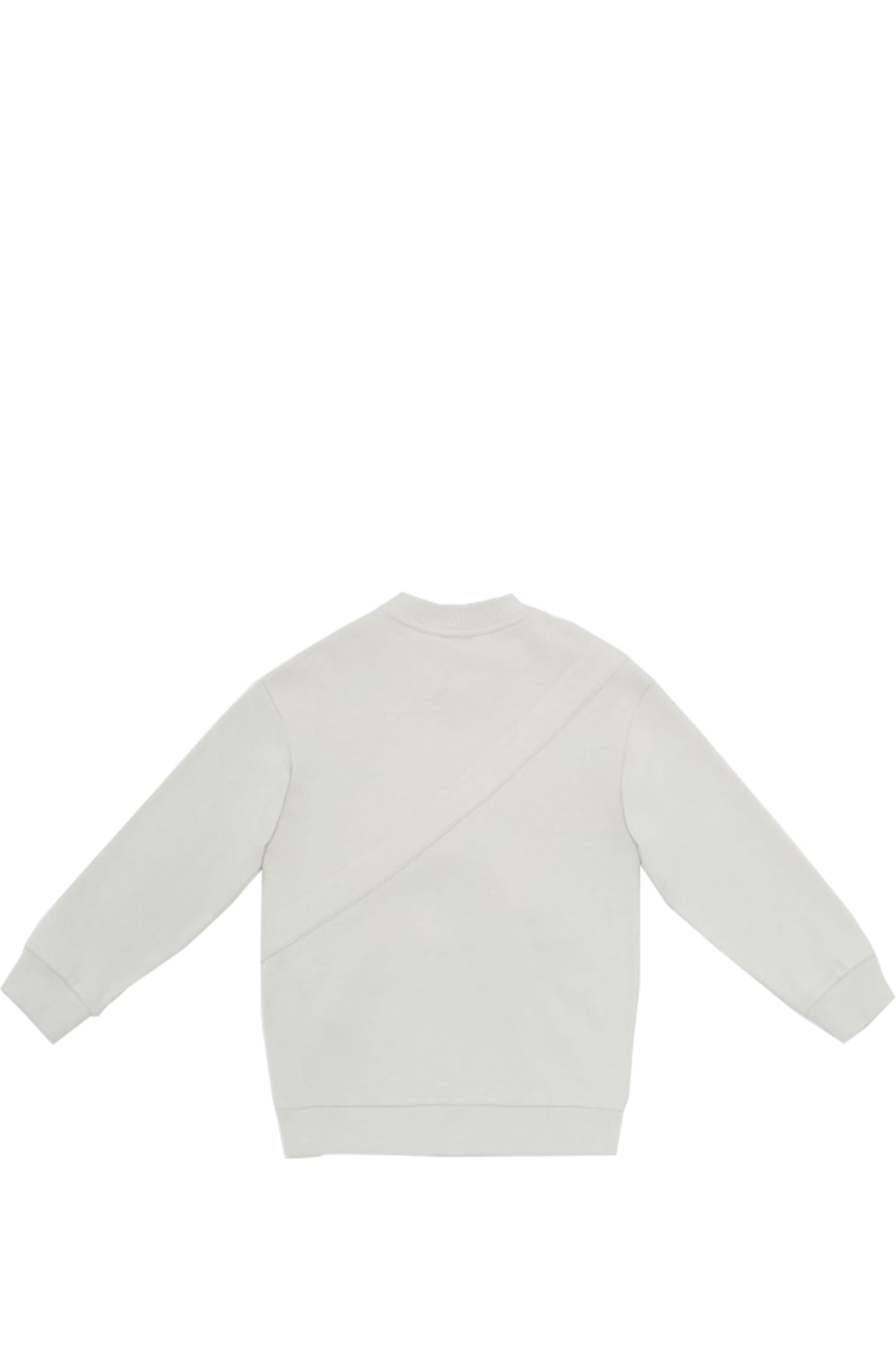 Shop Fendi Junior Sweatshirt In Grey