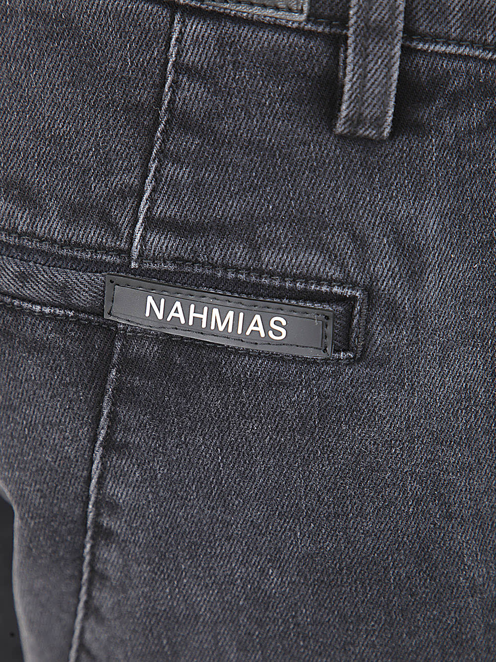 Shop Nahmias Denim Sunshine Jeans In Charcoal Wash