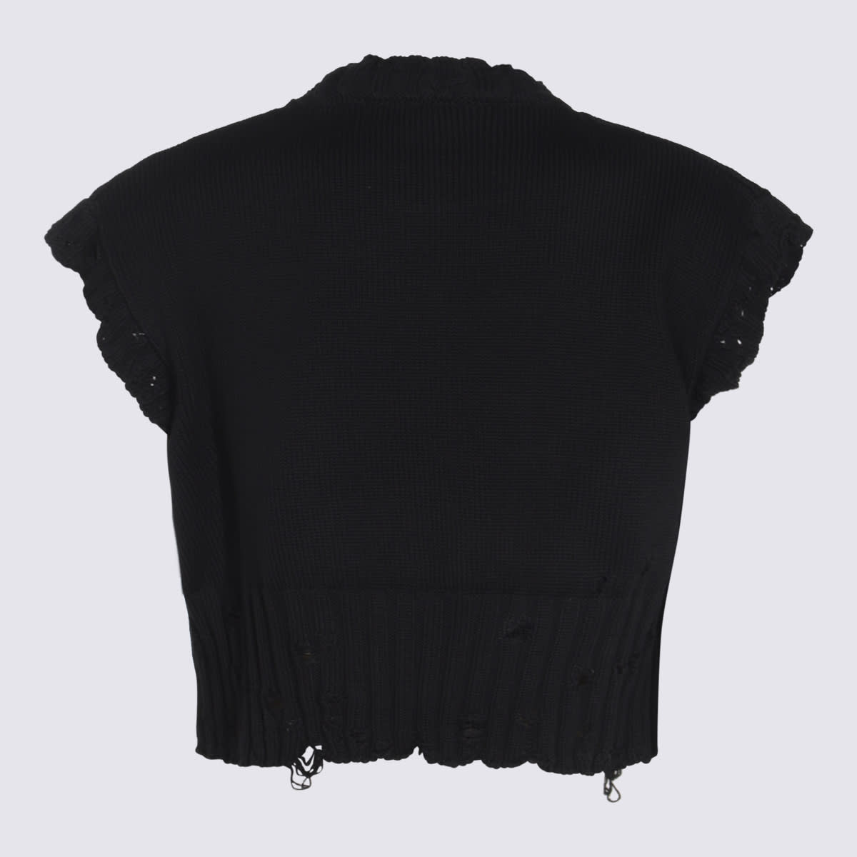 Marni Women's Sleeveless Boxy Sweater In Black
