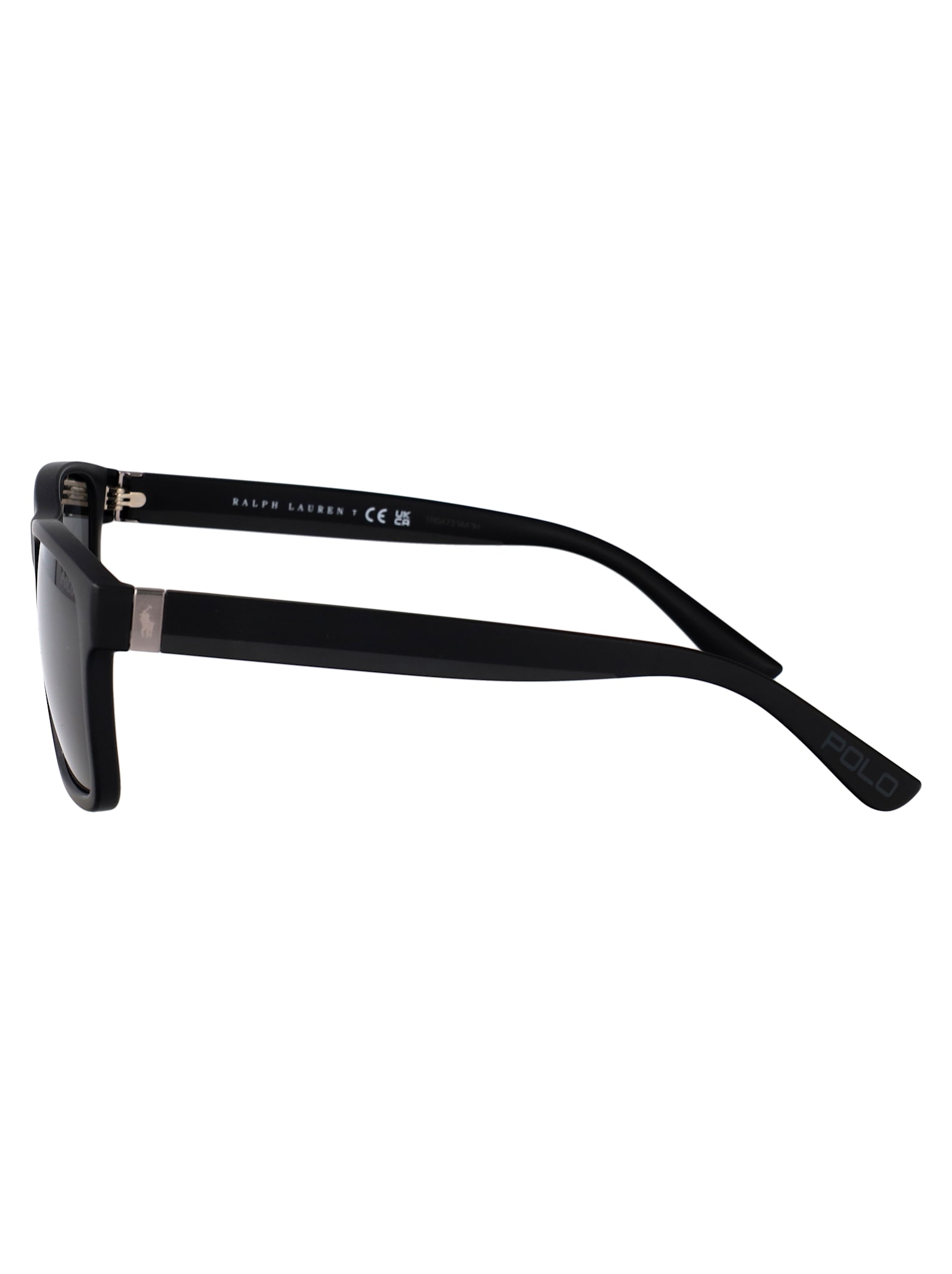 Polo Ralph Lauren Square-frame Sunglasses In Black