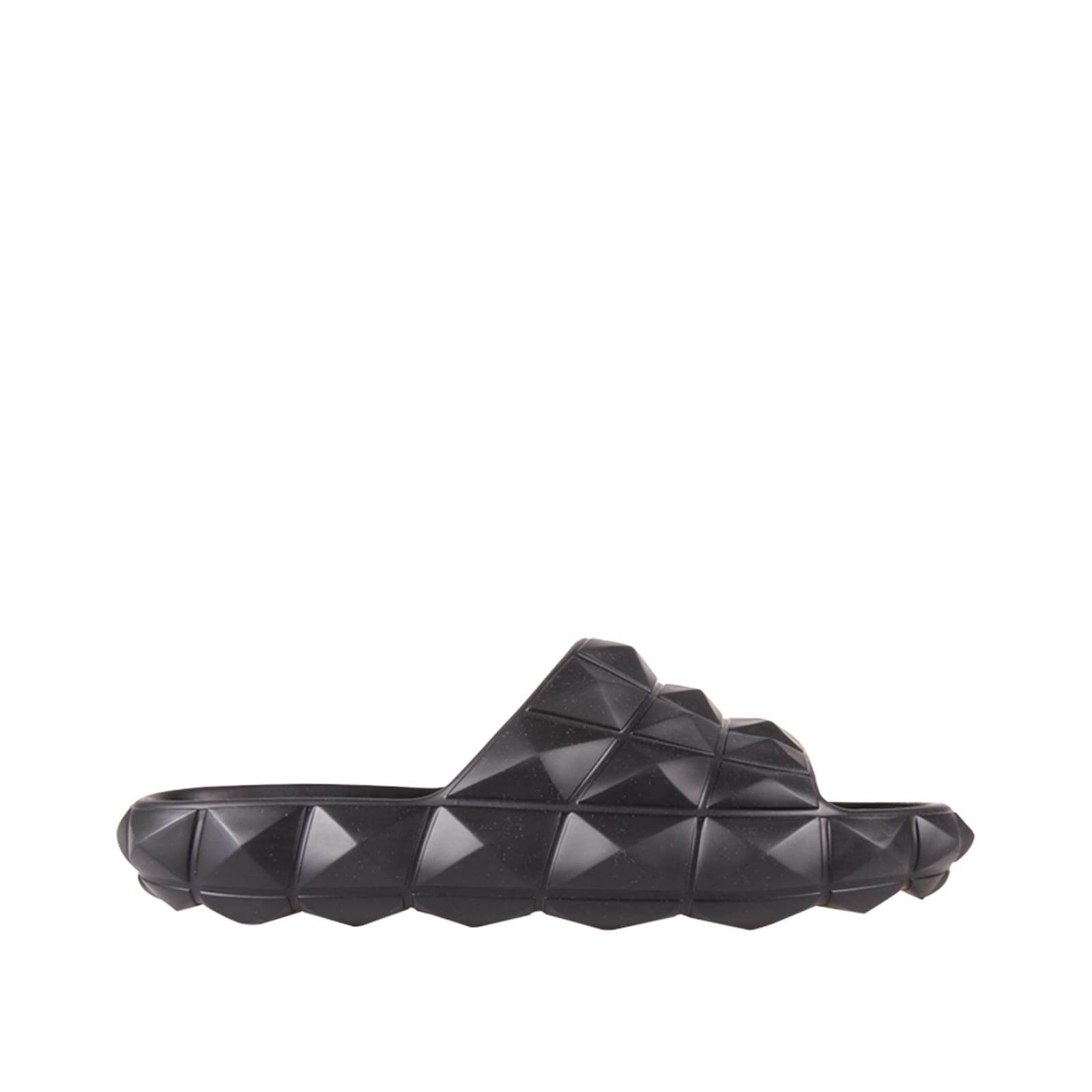 Shop Valentino Bedford Slippers In Black