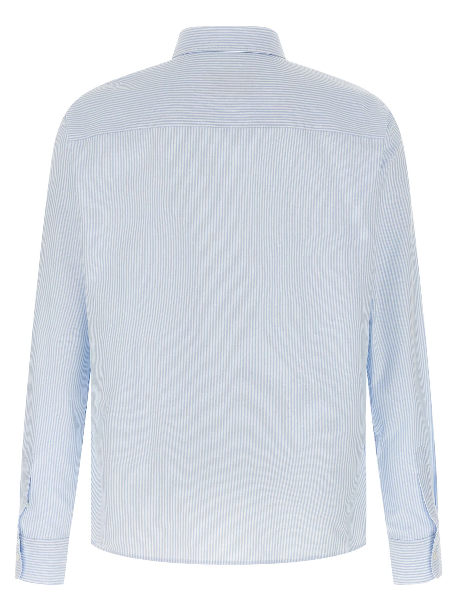 Ami Alexandre Mattiussi Ami De Coeur Shirt And Blouse Light Blue In Blue
