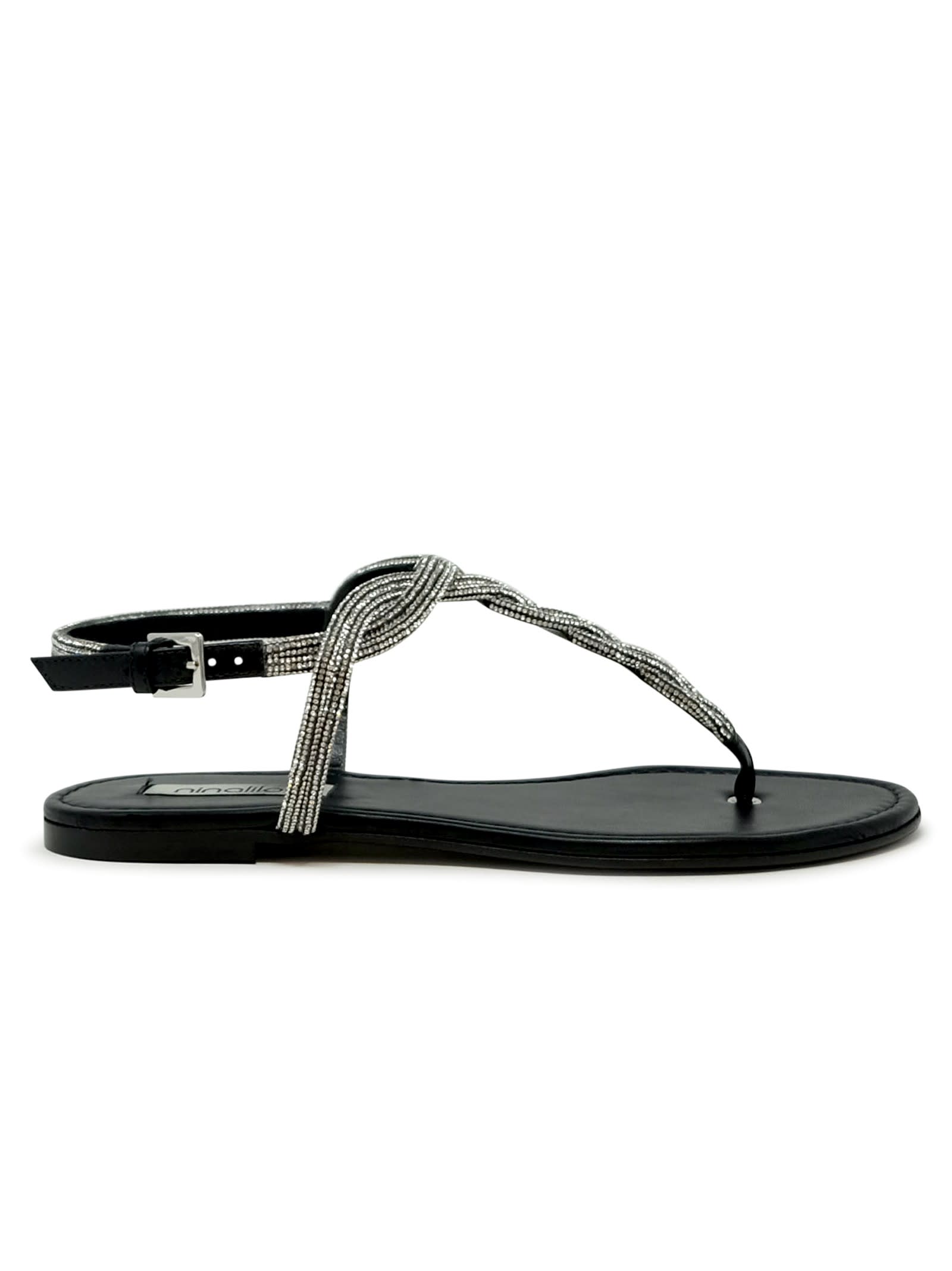 Nappa Flat Sandal