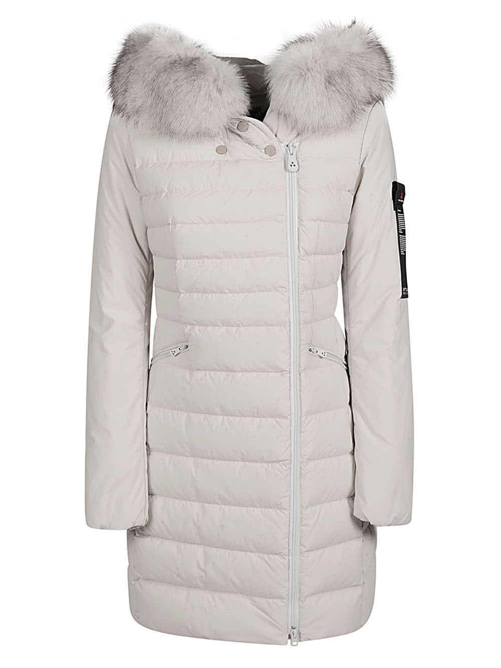 Peuterey Seriola Parka Coat In Gray