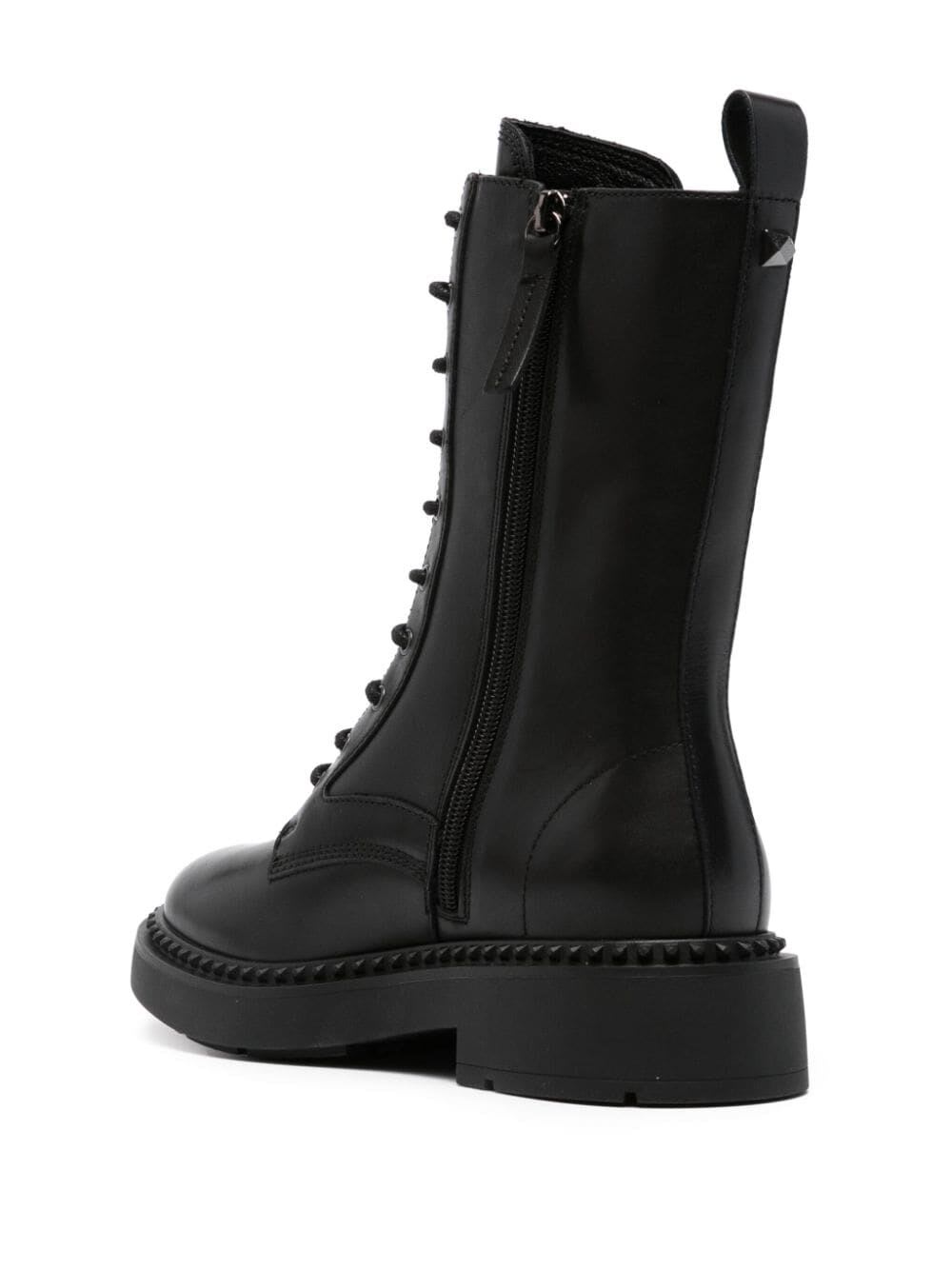 Shop Ash Marlin01 High Boots In Black