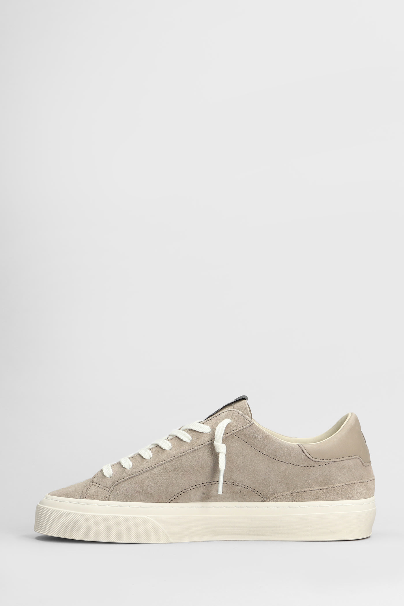 Shop Date Sonica Sneakers In Taupe Suede