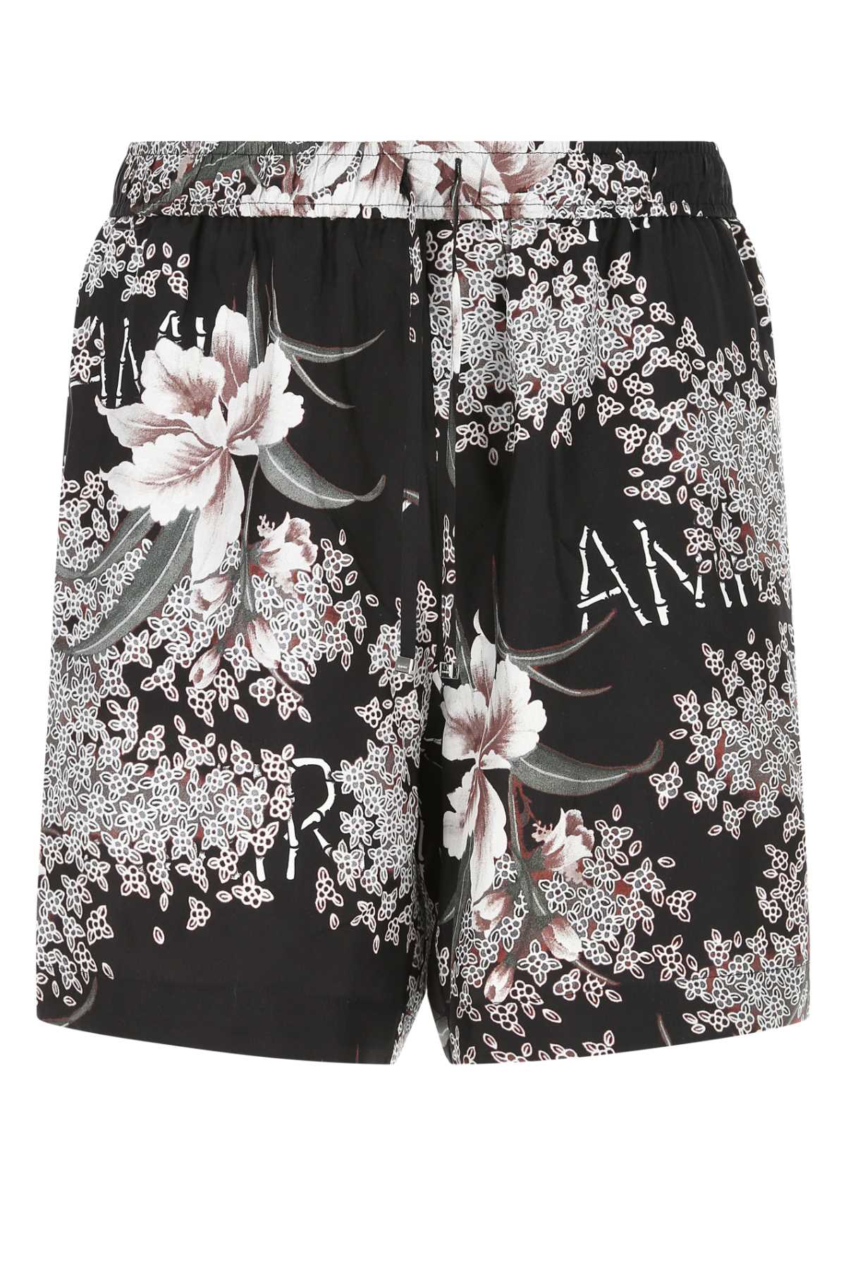 AMIRI Printed Silk Bermuda Shorts