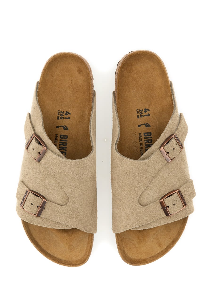 Shop Birkenstock Sandal Zurich In Beige