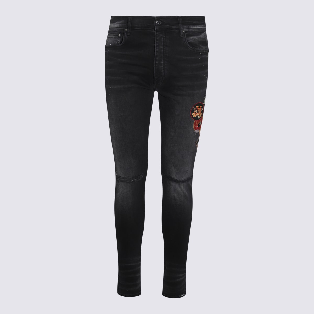 AMIRI Black Cotton Denim Jeans
