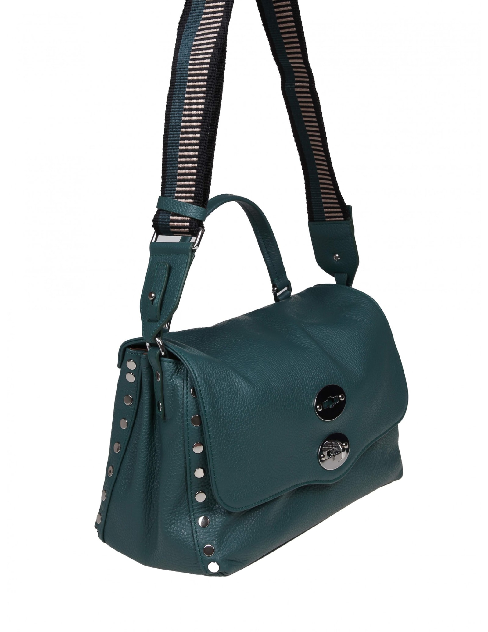 Shop Zanellato Postina S Daily Day In Green Leather