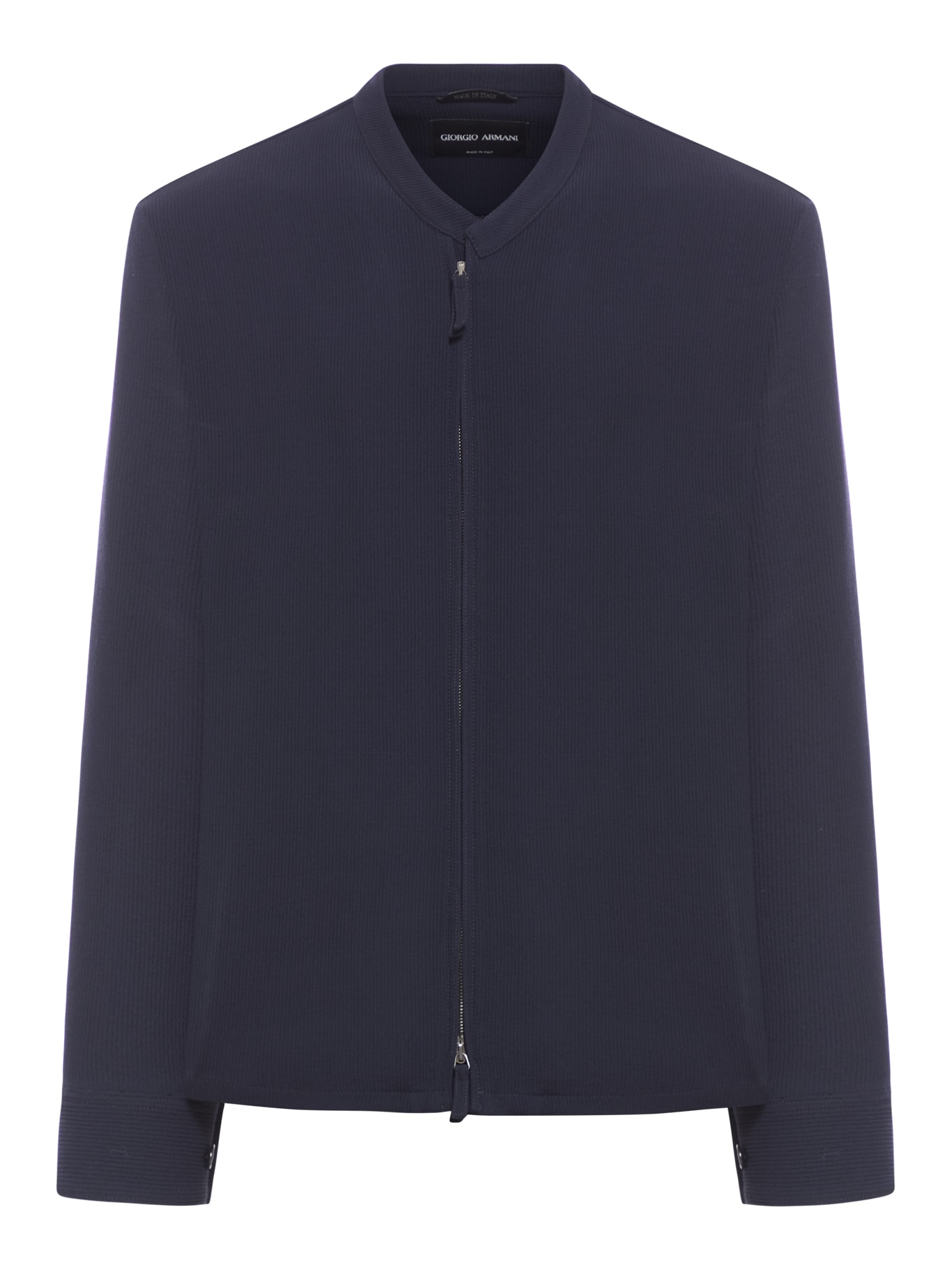 Shop Giorgio Armani Blazer In Night Sky