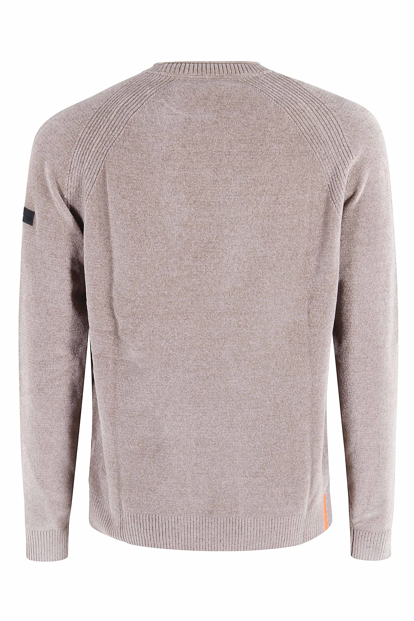 Rrd - Roberto Ricci Design Velvet Round Knit In Brown