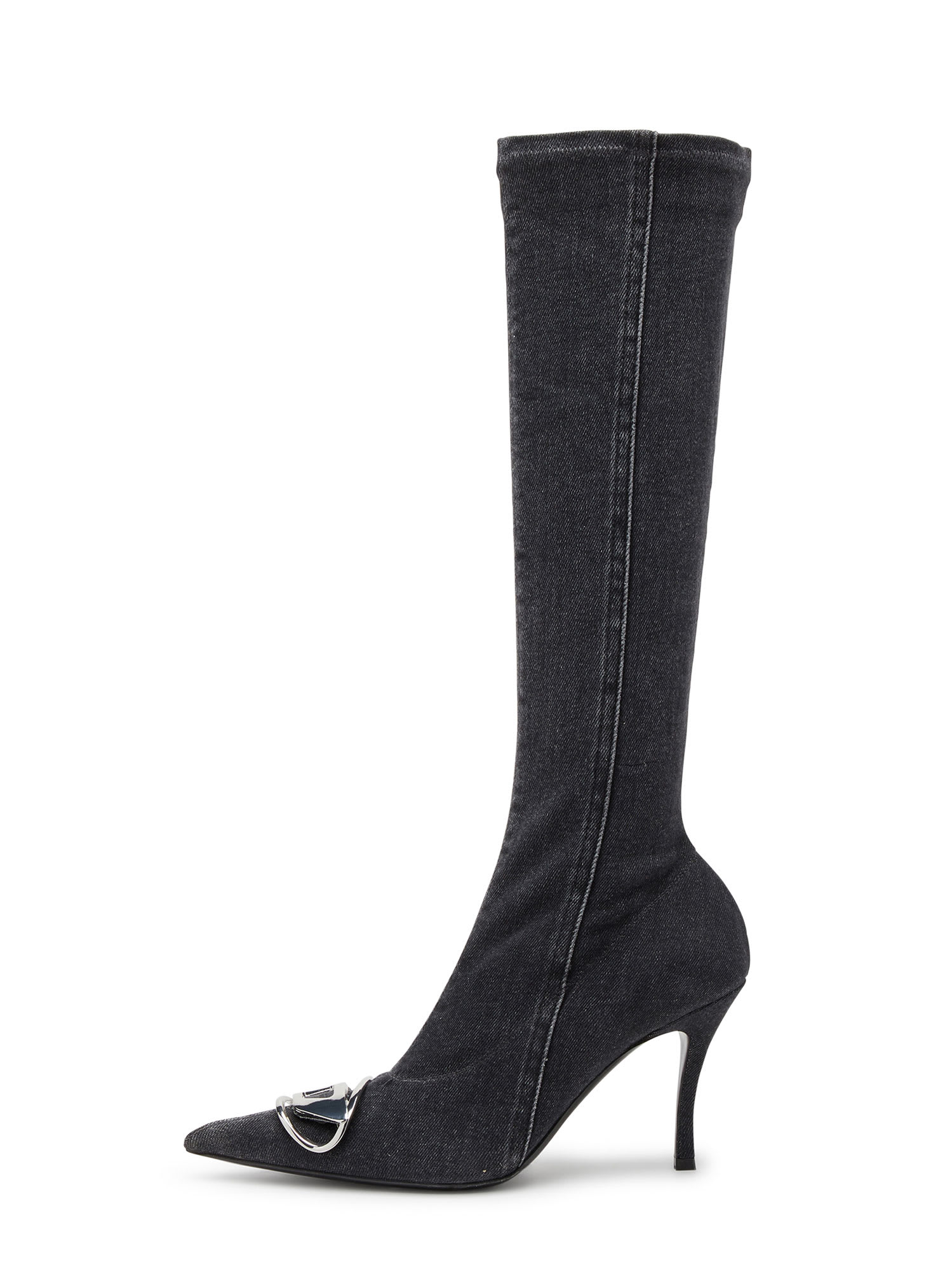 Shop Diesel Venus Boots In Black