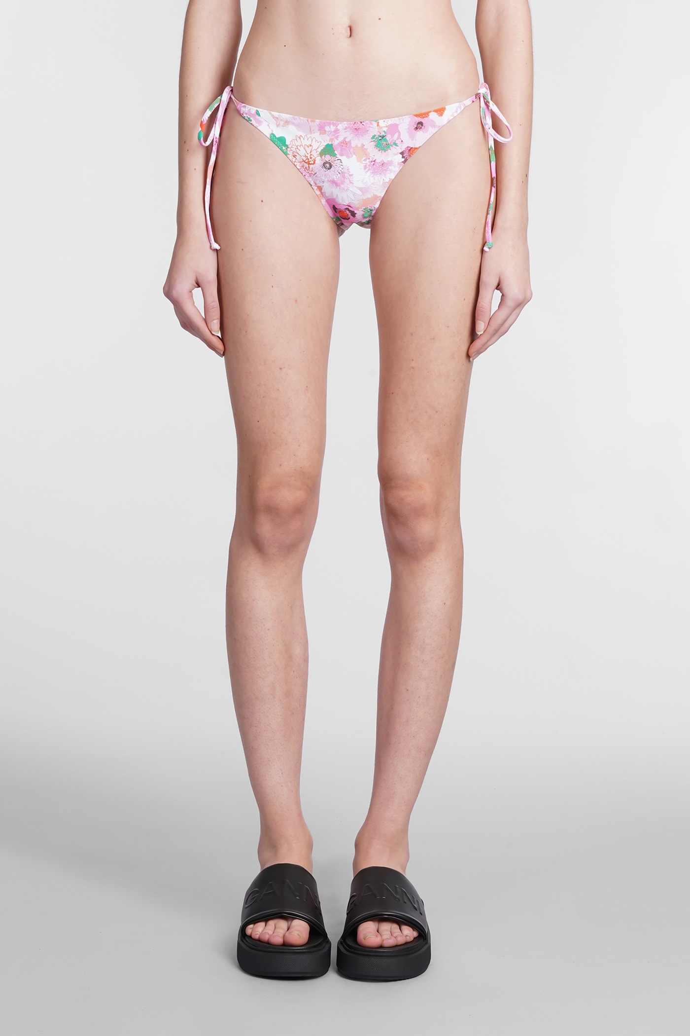 Ganni Women Bikini Briefs In White