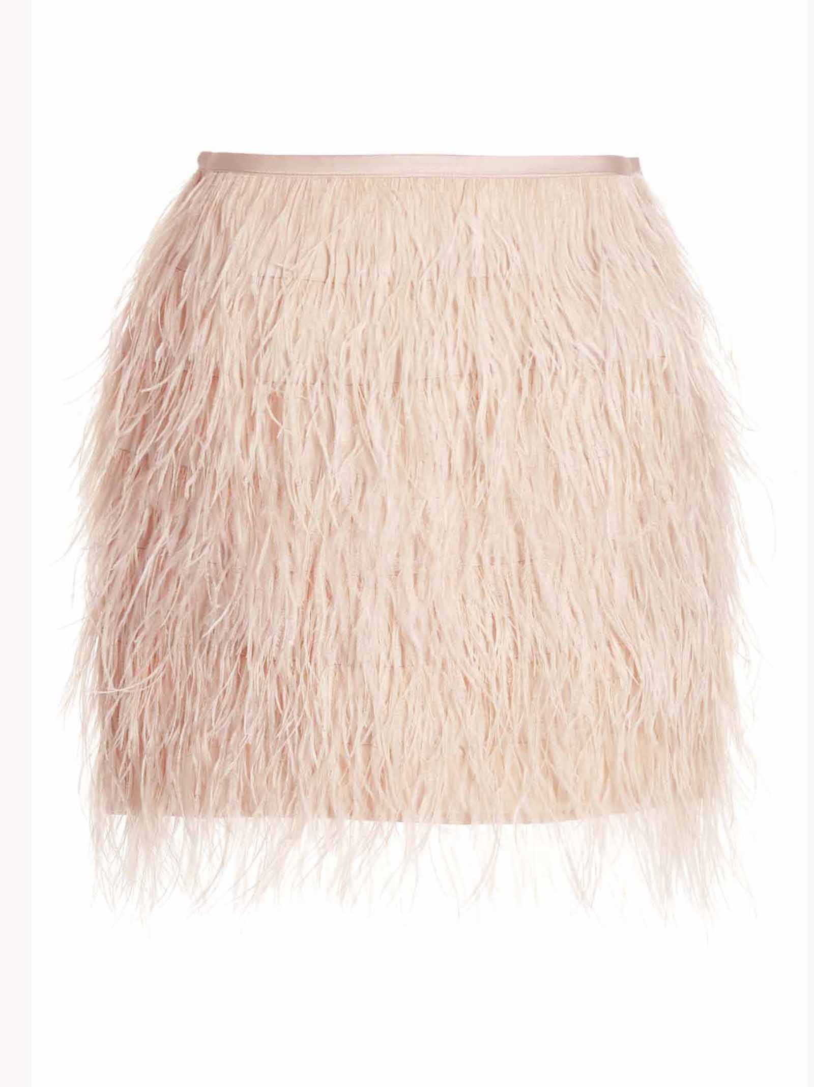 TwinSet Feather Skirt