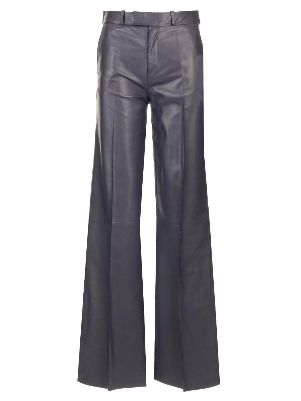 Leather june Wide Leg Trouser