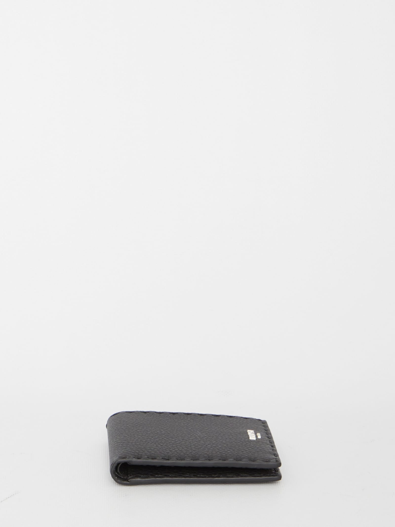 Shop Fendi Selleria Wallet In Black