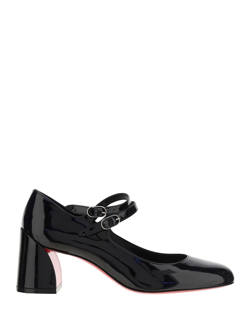 Shop Christian Louboutin Miss Jane 55 Patent Leather Pumps