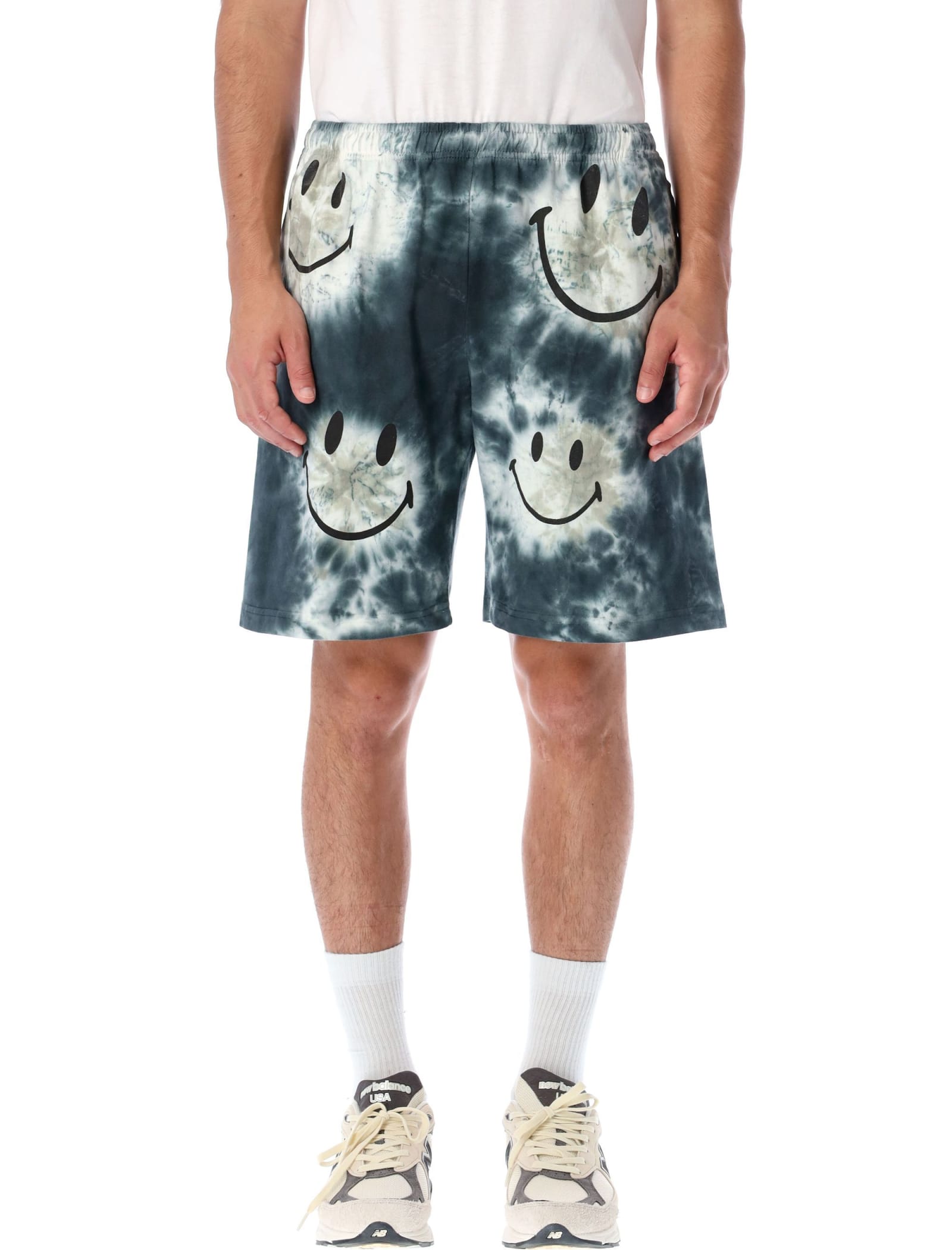 Market Smiley Shibori Dye Shorts