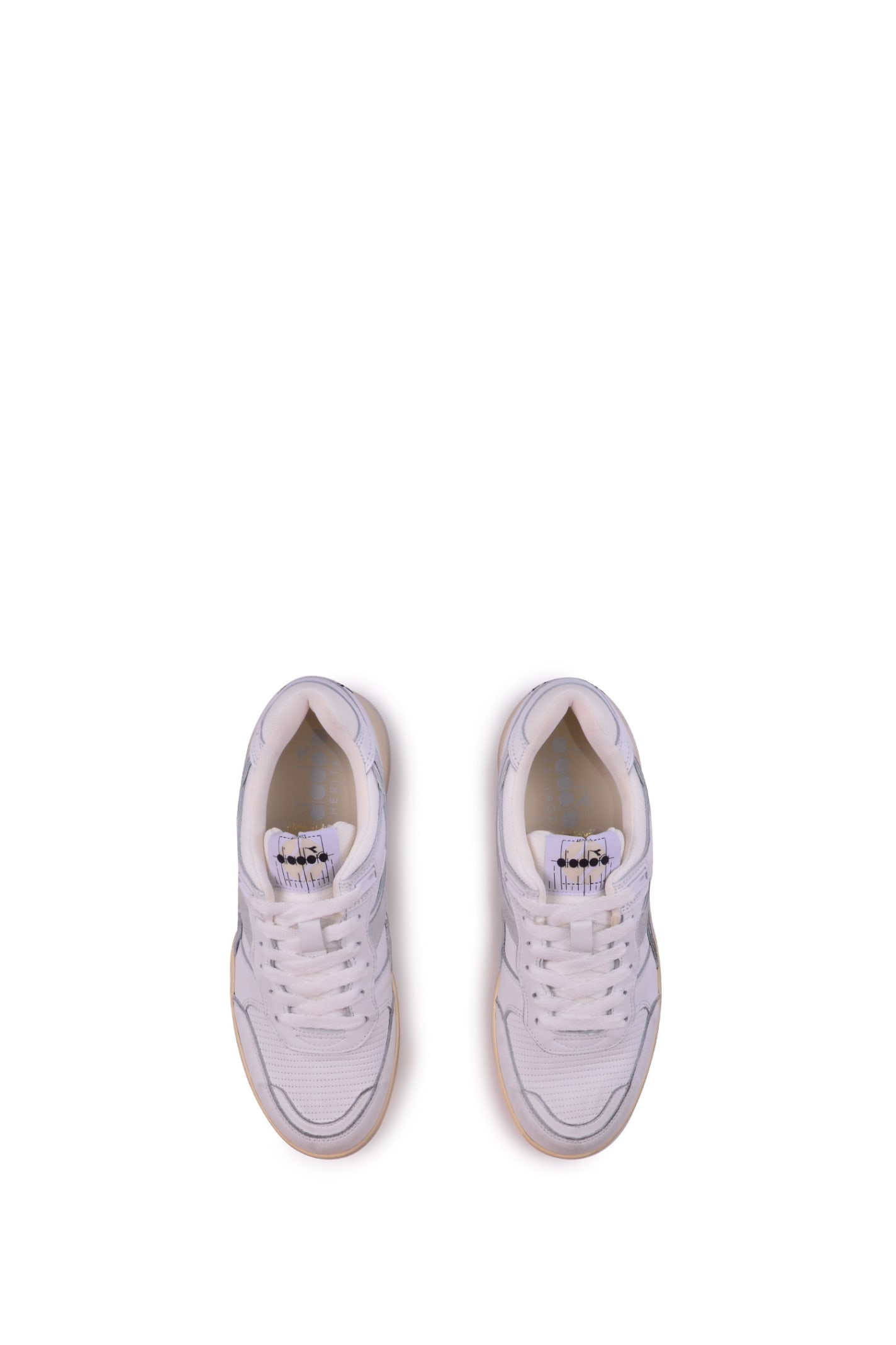 Shop Diadora Sneakers In White