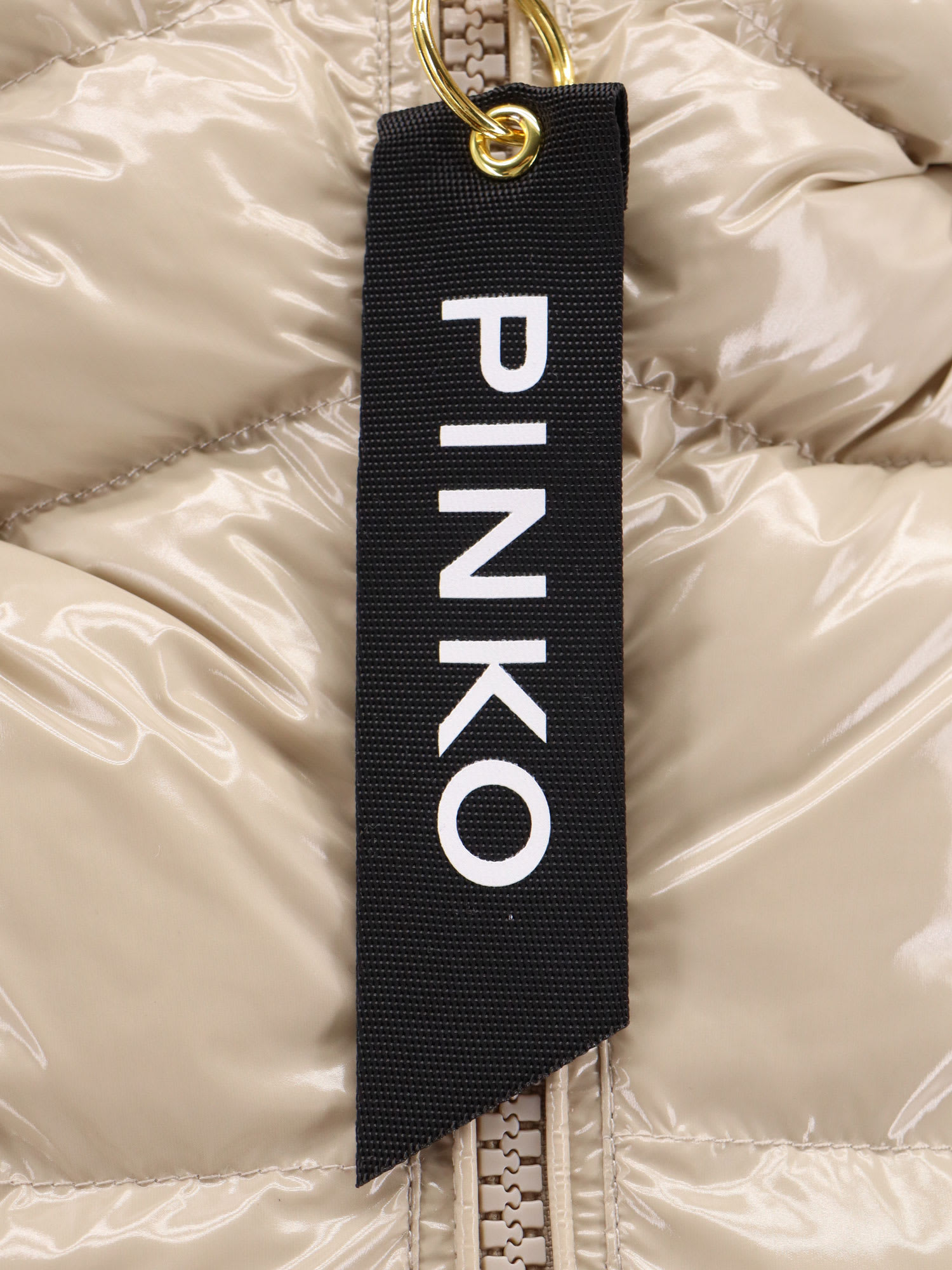 Shop Pinko Jacket In Beige