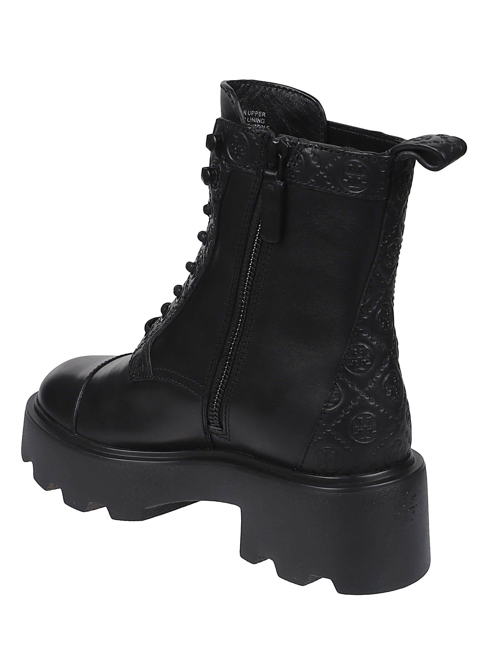 Tory Burch T Monogram Ankle Boots In Multi
