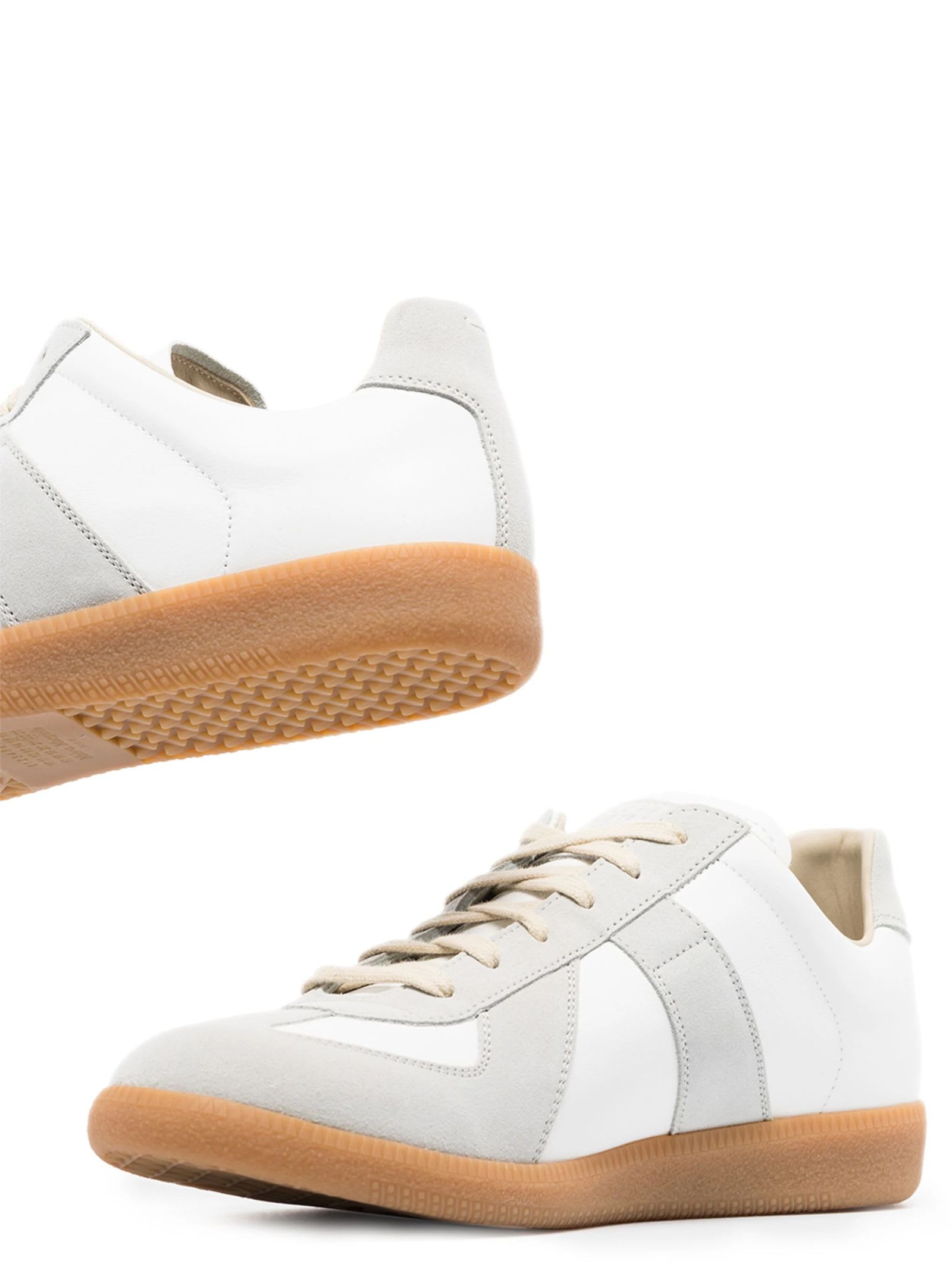 Shop Maison Margiela Sneakers White