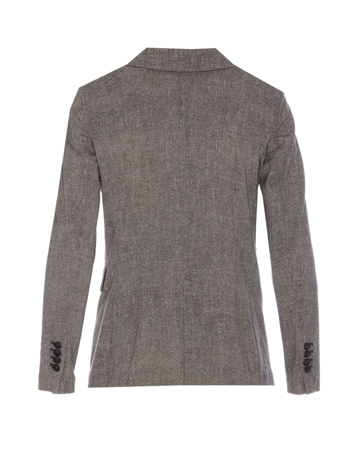 CIRCOLO 1901 DOUBLE BREASTED BUTTONS CLOSURE JACKET 