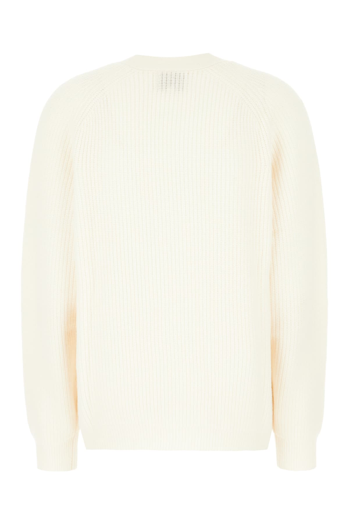 LOULOU STUDIO IVORY CASHMERE CARDIGAN
