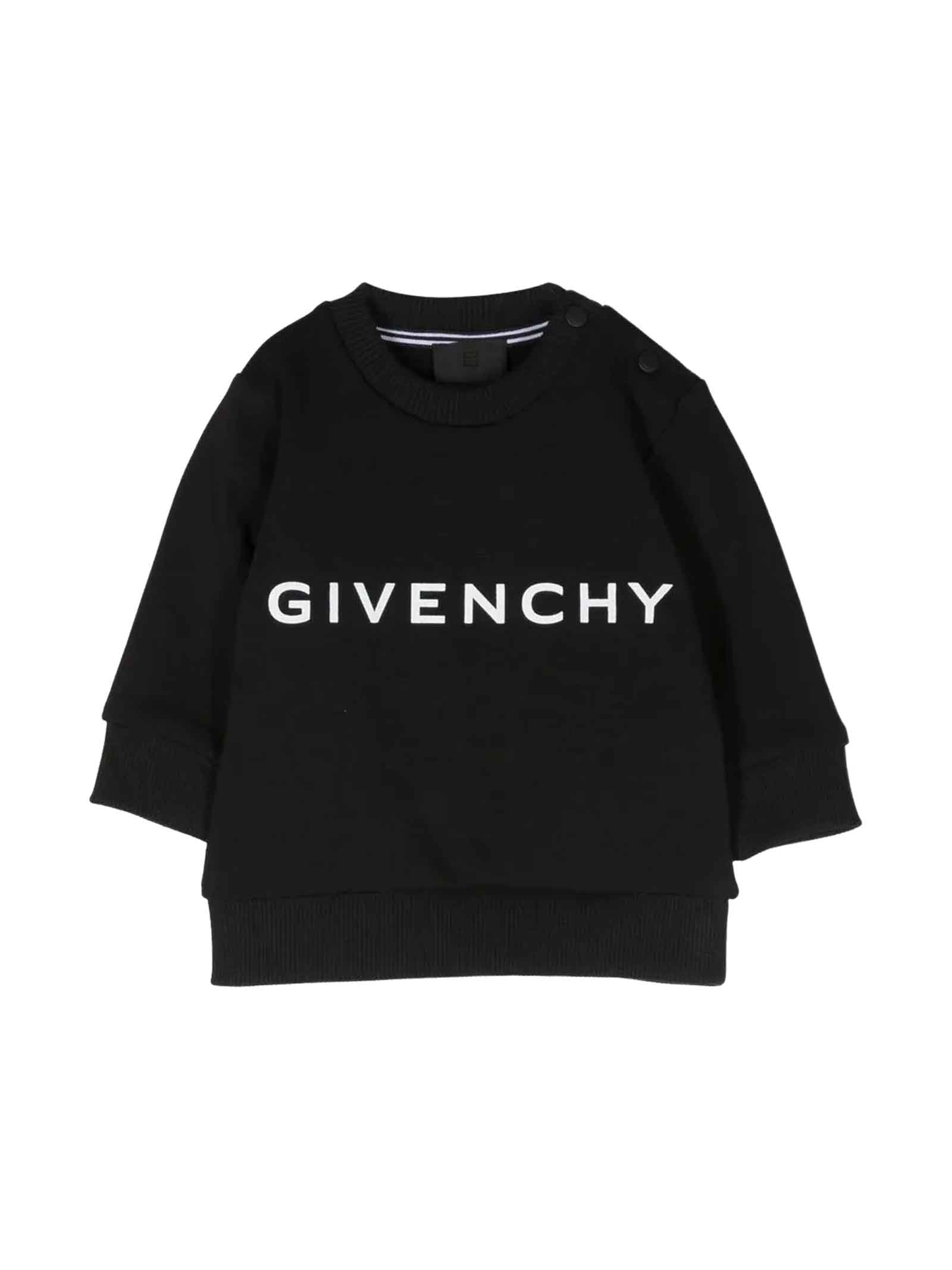 Givenchy Black Sweatshirt Baby Boy