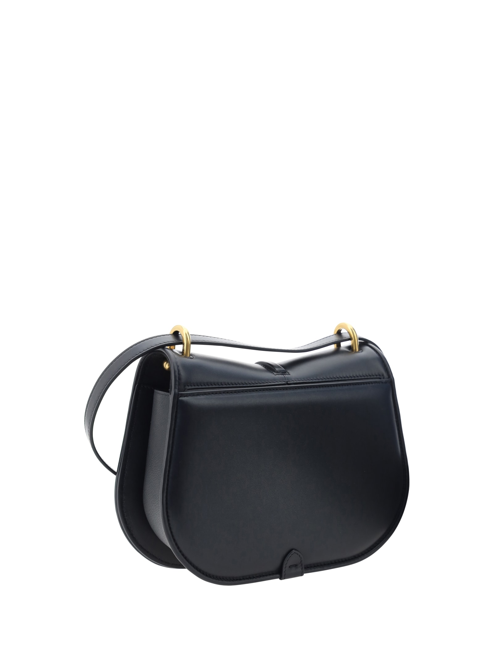 Shop Fendi Cmon Shoulder Bag In Black