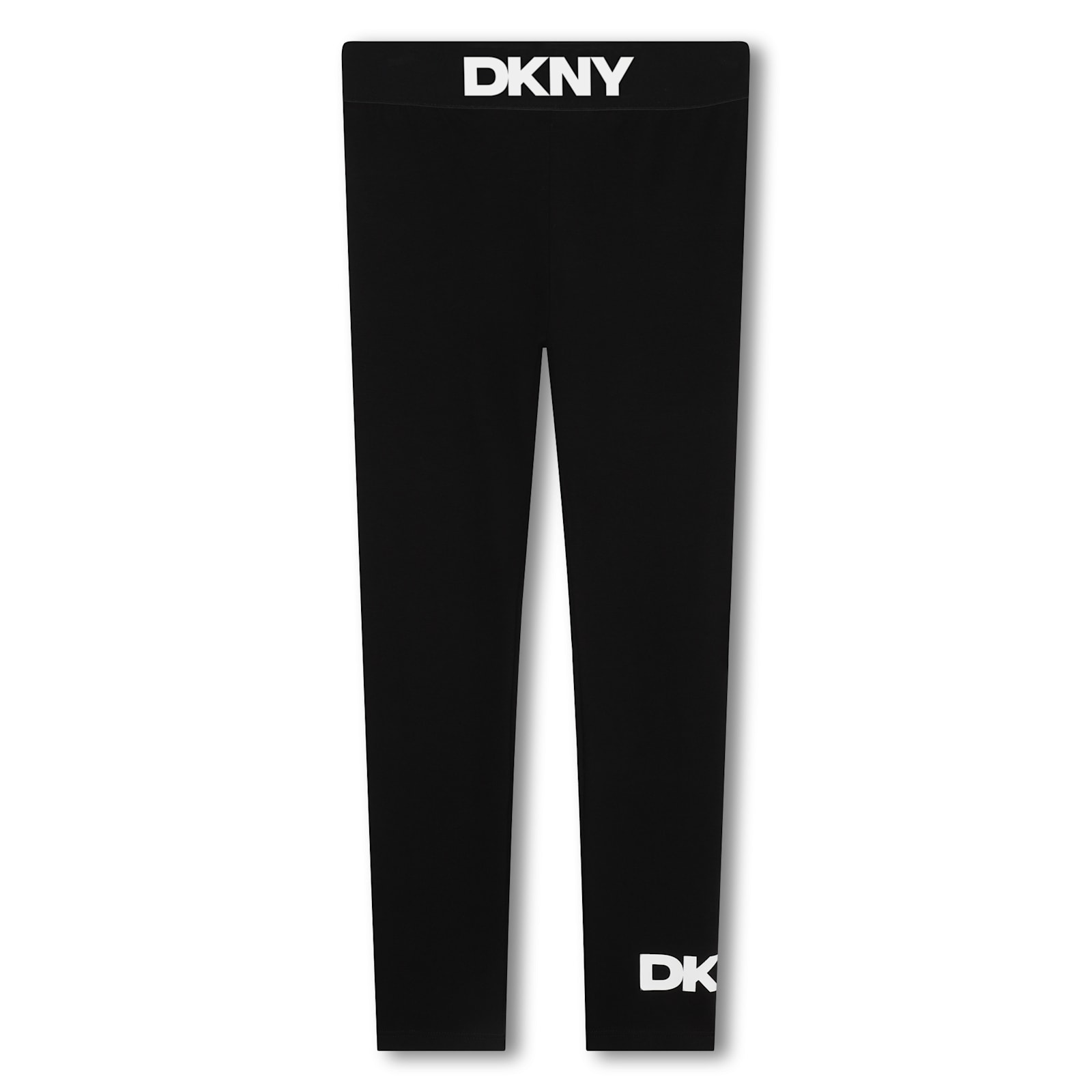 Shop Dkny Leggings Con Logo In Black