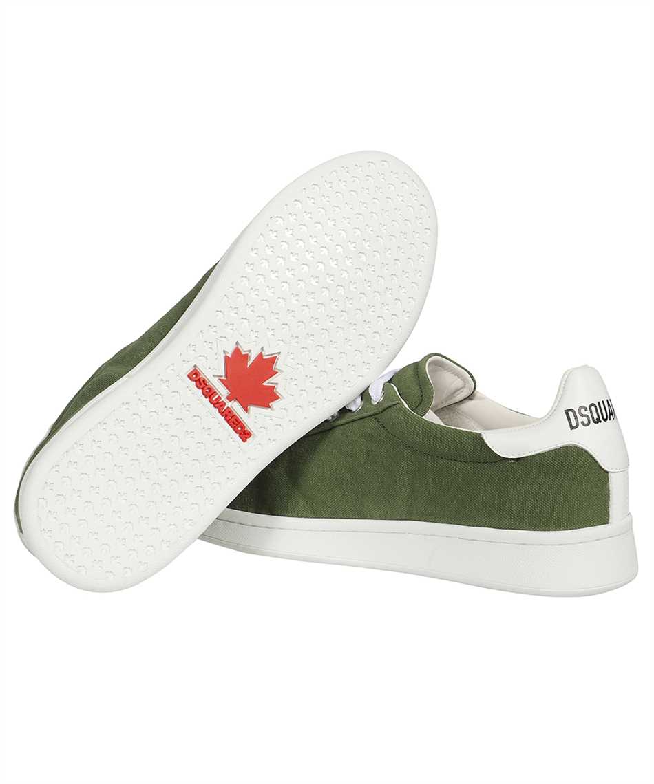 Shop Dsquared2 Boxer Low-top Sneakers In Green