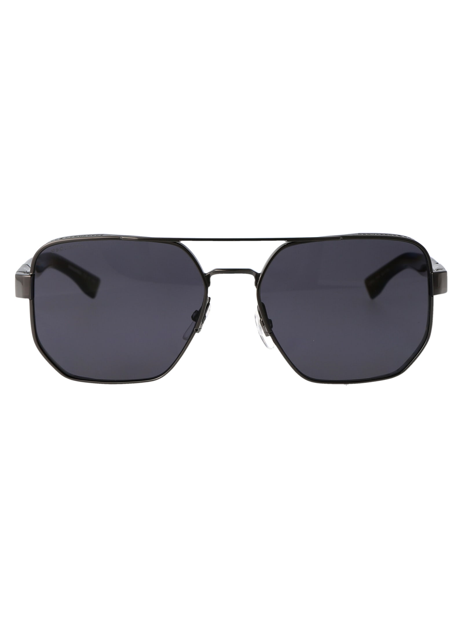Shop Dsquared2 D2 0083/s Sunglasses In V81ir Dark Ruthenium Black