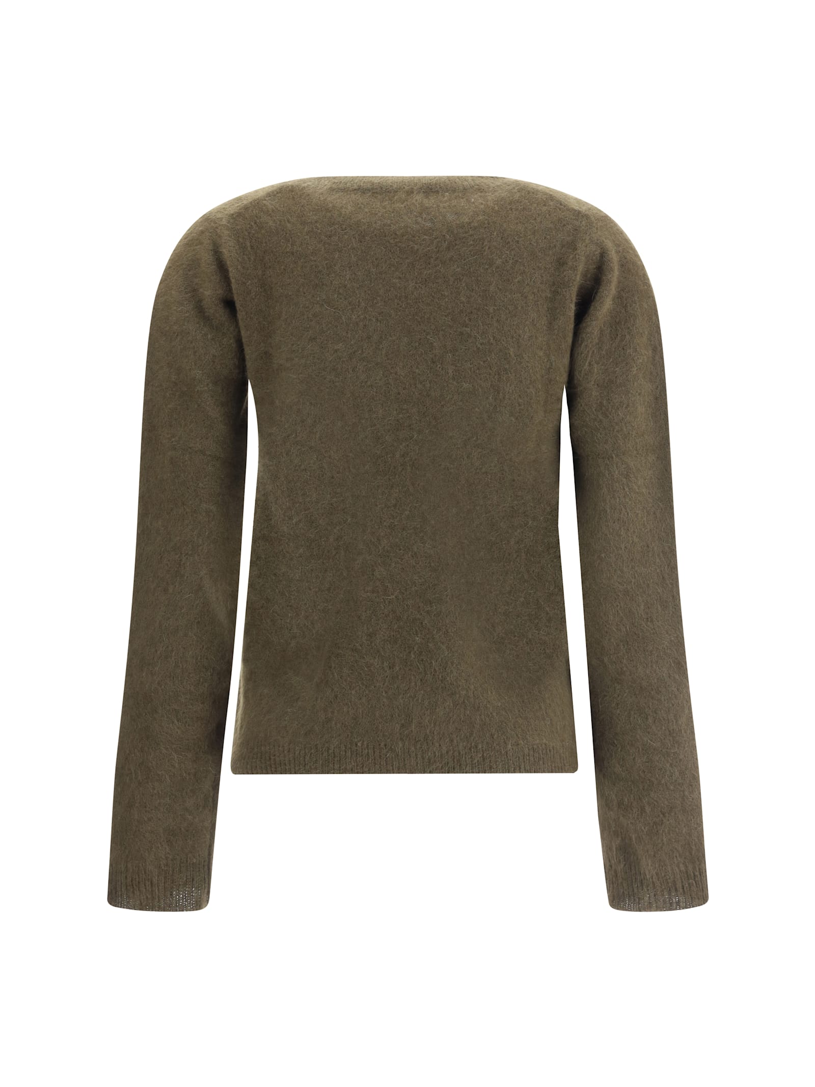 P.a.r.o.s.h P. A.r. O.s. H. Crew Neck Sweater In Brown