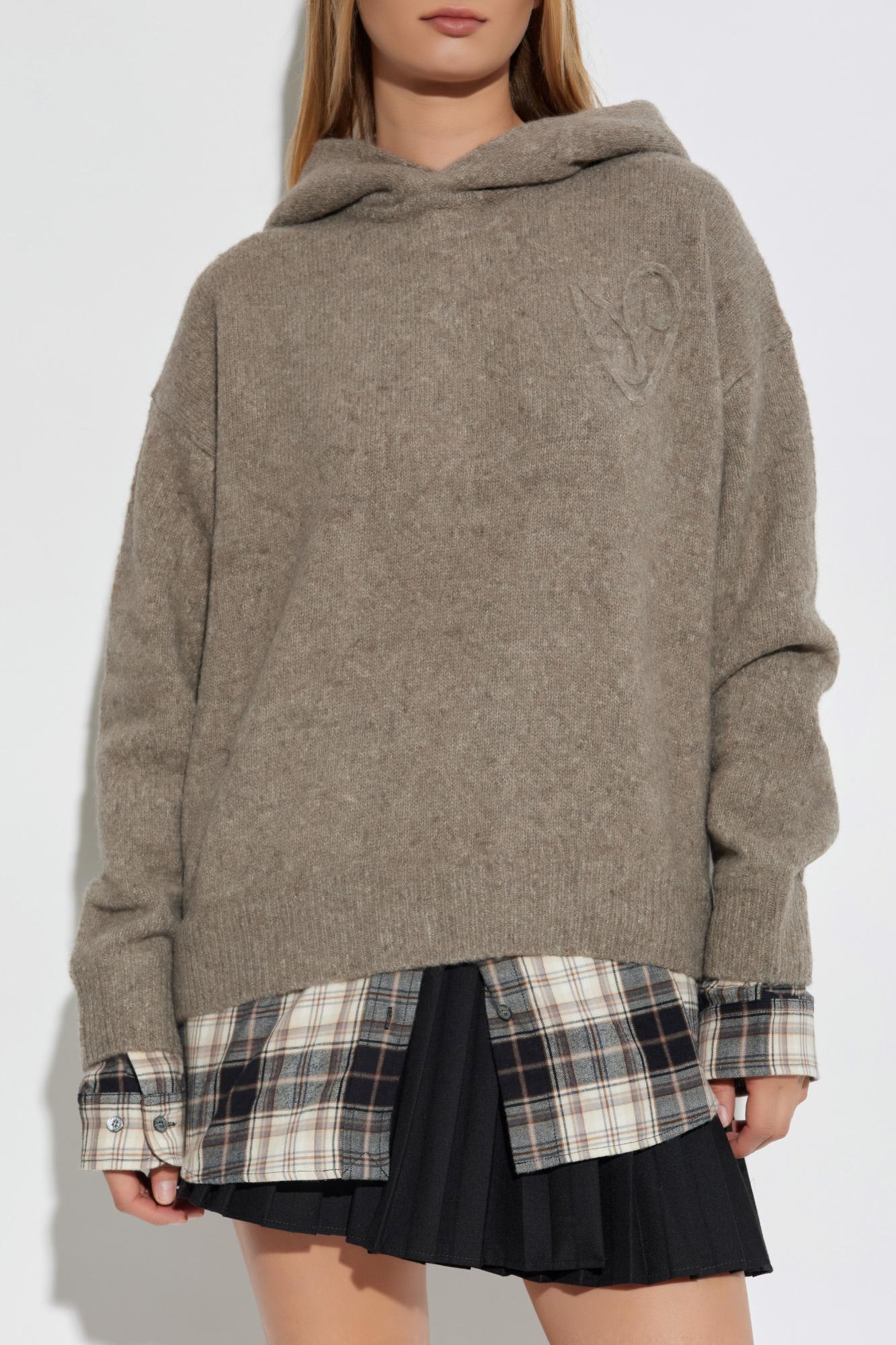 Acne Studios Wool Sweatshirt In Multi